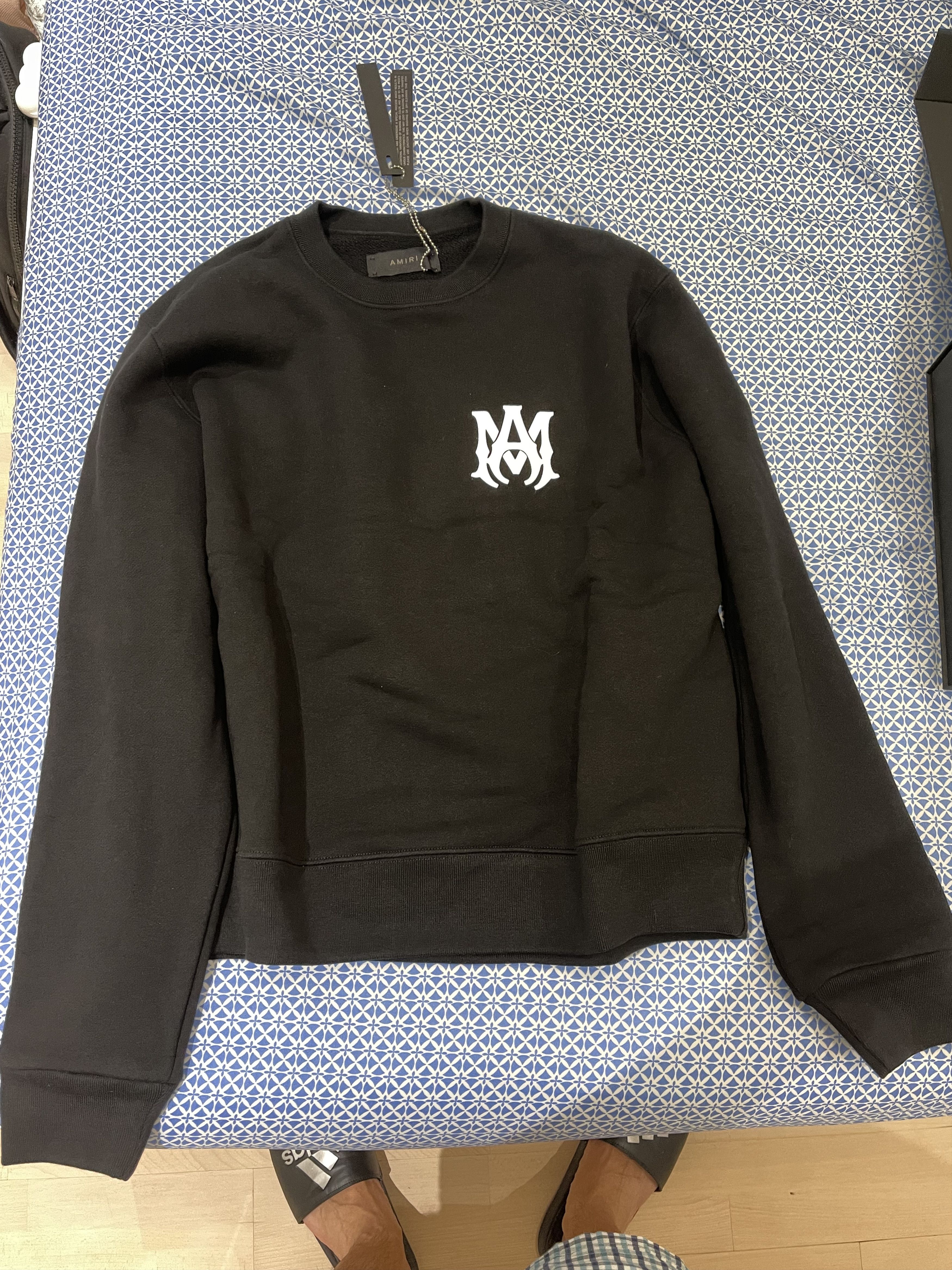 Amiri AMIRI CORE MA LOGO CREWNECK Size US L / EU 52-54 / 3 - 4 Thumbnail