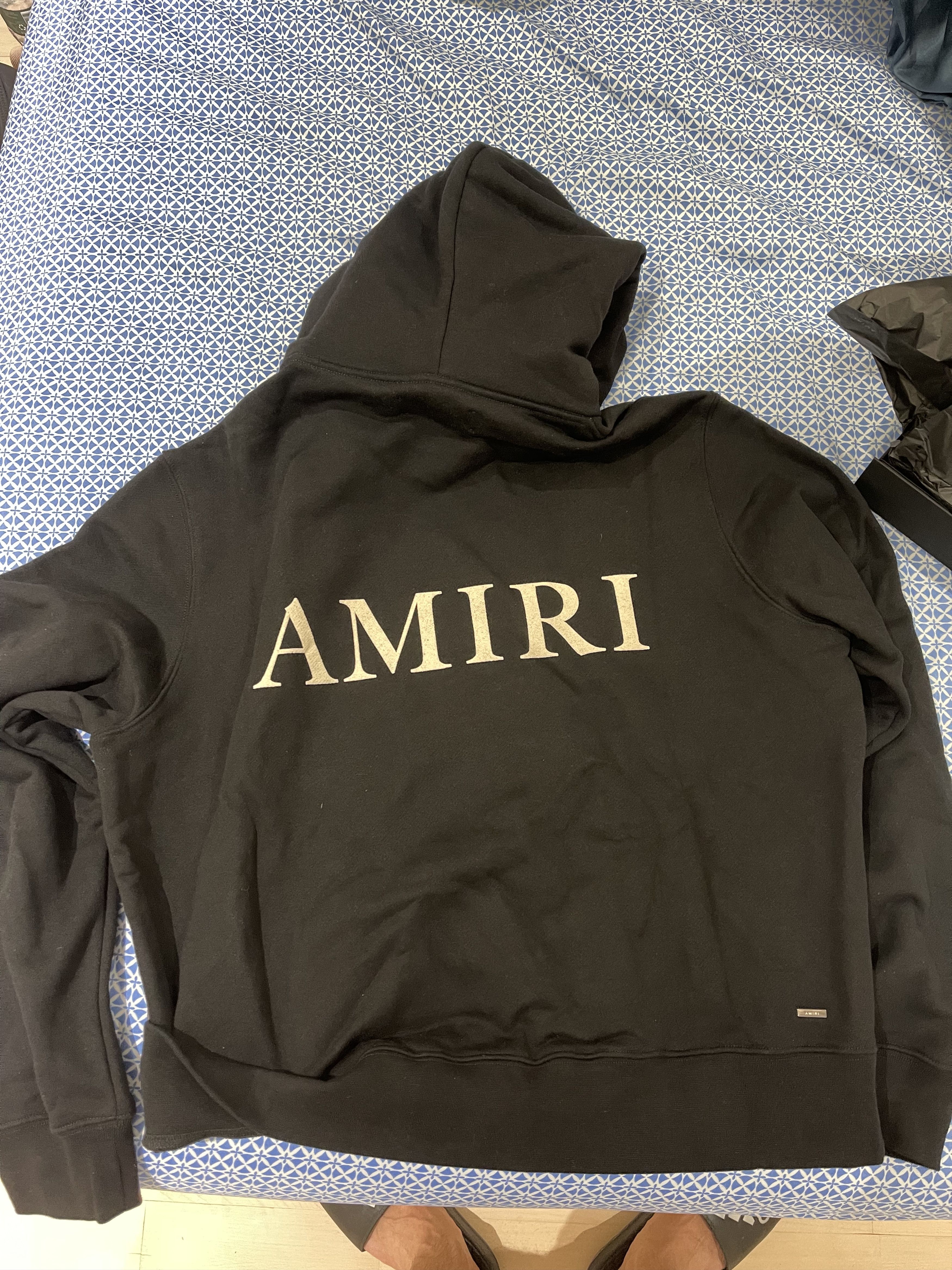 Amiri Amiri Puff Logo Hoodie Size US L / EU 52-54 / 3 - 8 Thumbnail