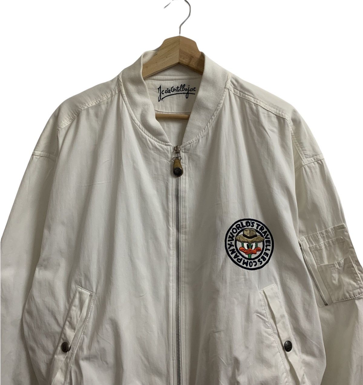 Jean Charles De Castelbajac 🔥 Vintage 90s Jean Charles De Castelbajac Bomber Jacket Size US M / EU 48-50 / 2 - 3 Thumbnail