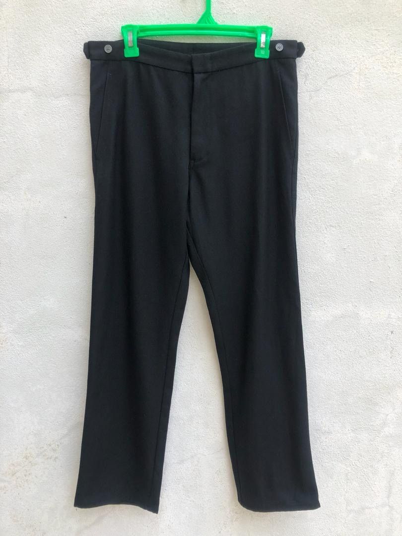2000 CDGHP AD2000 Adjustable Waist Black Trouser