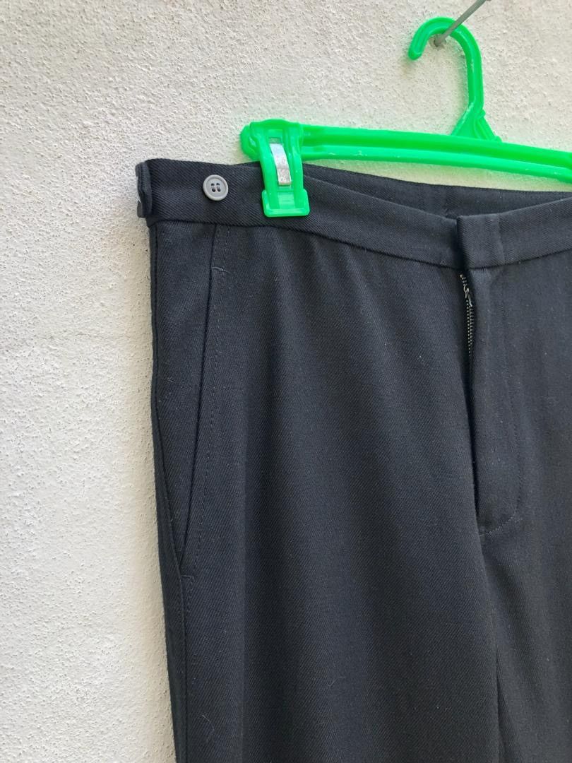Comme des Garcons Homme Plus 2000 CDGHP AD2000 Adjustable Waist Black Trouser Size US 31 - 3 Thumbnail