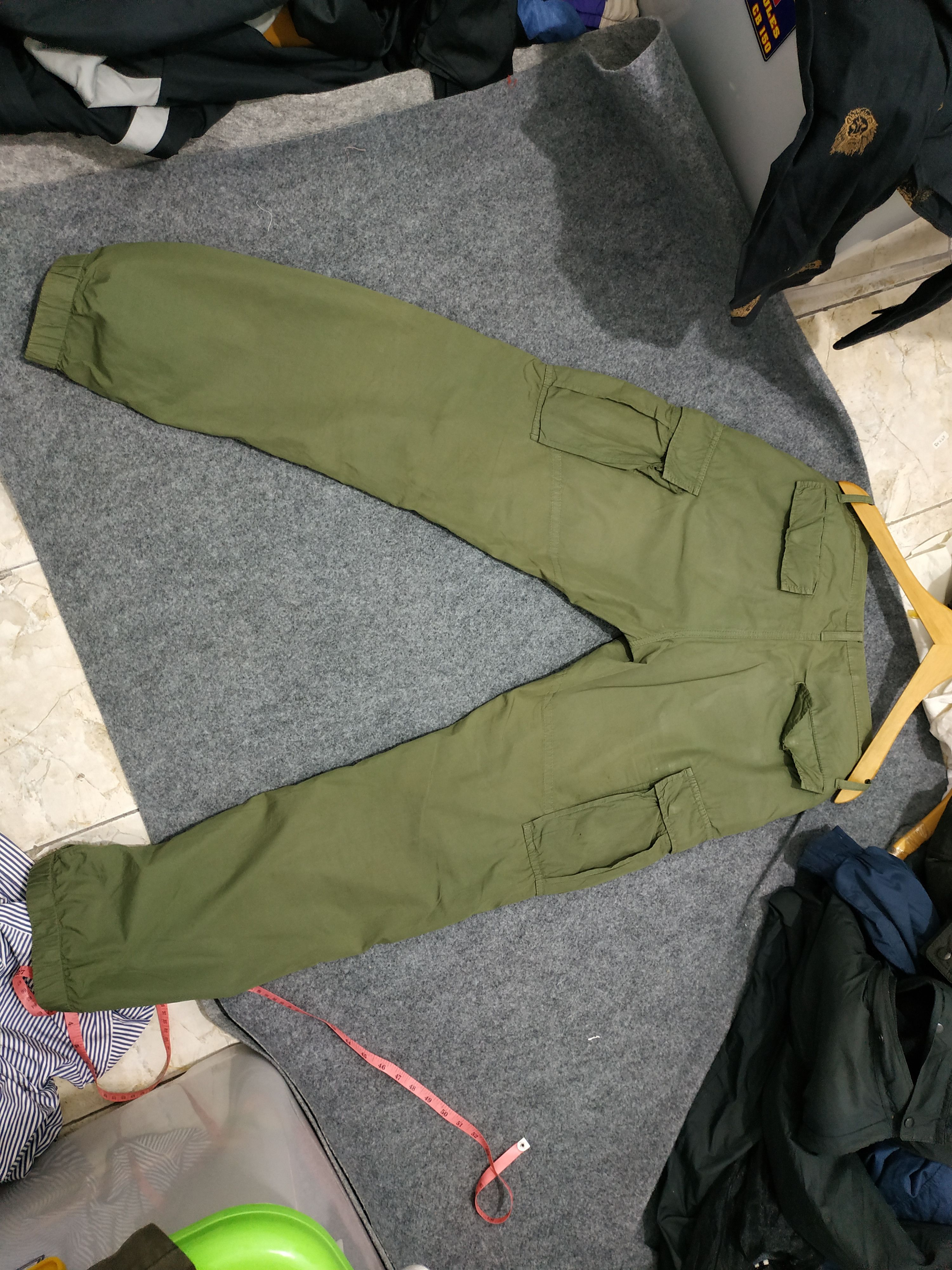 Japanese Brand Made In Japan Slow Gun Parachute Multipocket Cargo Pants Size US 32 / EU 48 - 12 Thumbnail