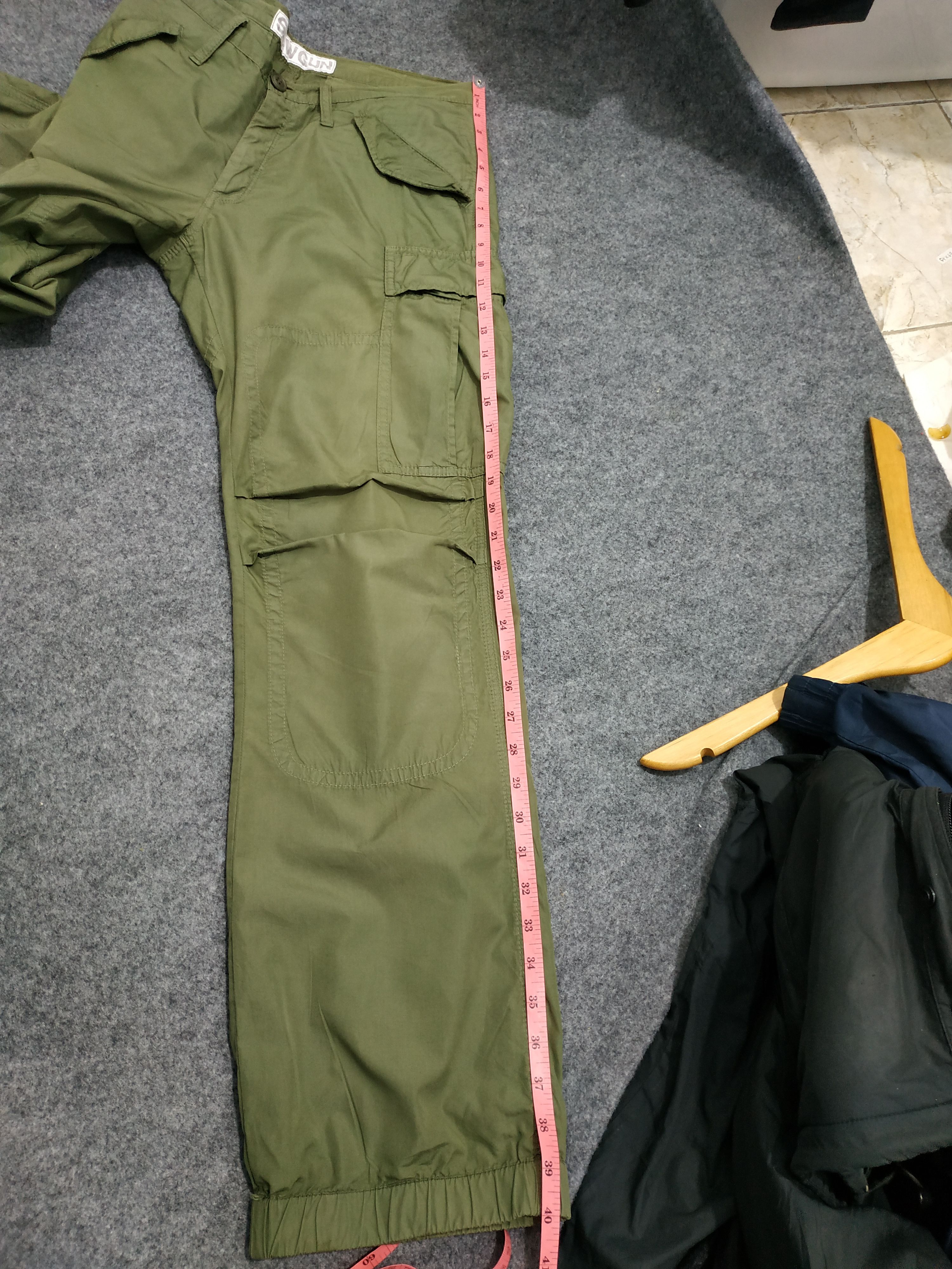 Japanese Brand Made In Japan Slow Gun Parachute Multipocket Cargo Pants Size US 32 / EU 48 - 8 Thumbnail