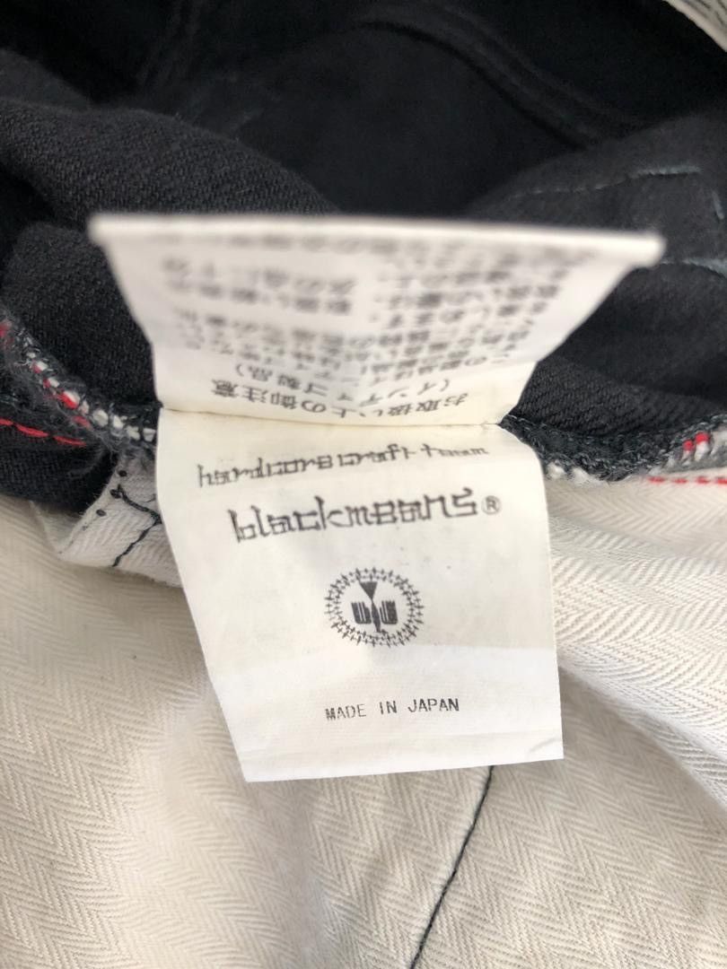 Blackmeans Chapter II Renunciation Of War Redline Selvedge Black Denim Size US 33 - 8 Thumbnail