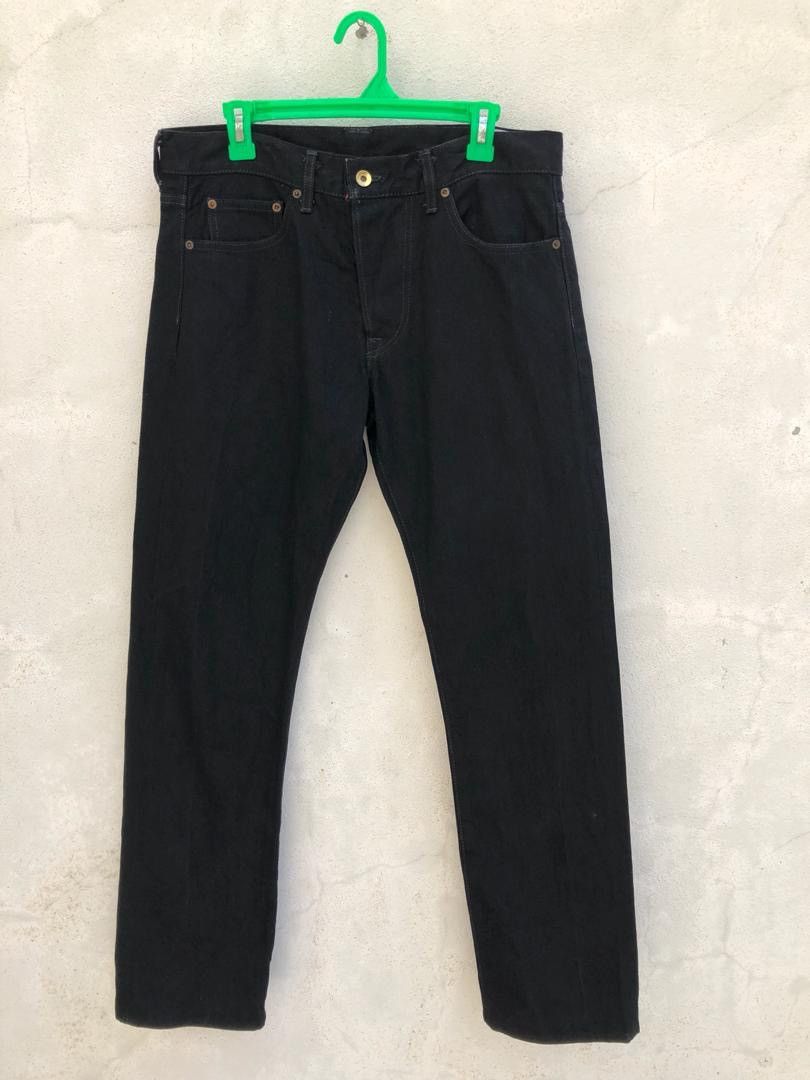 Blackmeans Chapter II Renunciation Of War Redline Selvedge Black Denim Size US 33 - 3 Thumbnail