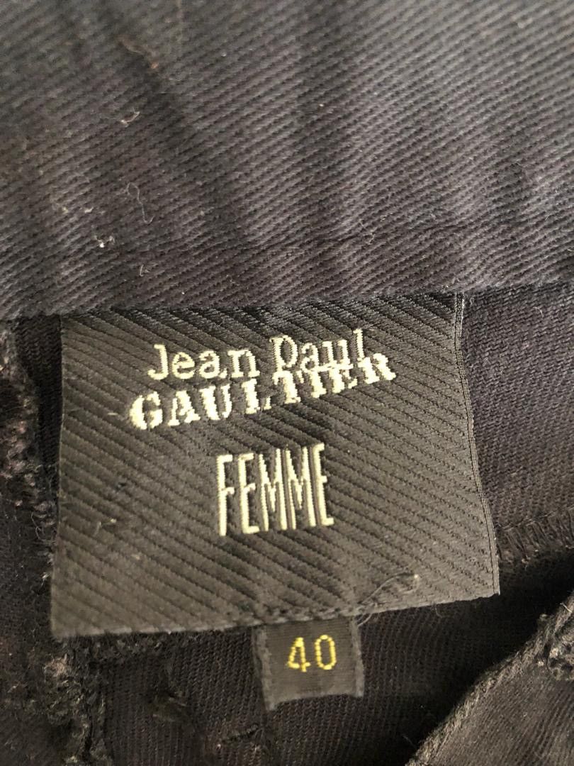 Jean Paul Gaultier Jean Paul Gaultier Black Pant Size US 28 / EU 44 - 10 Thumbnail