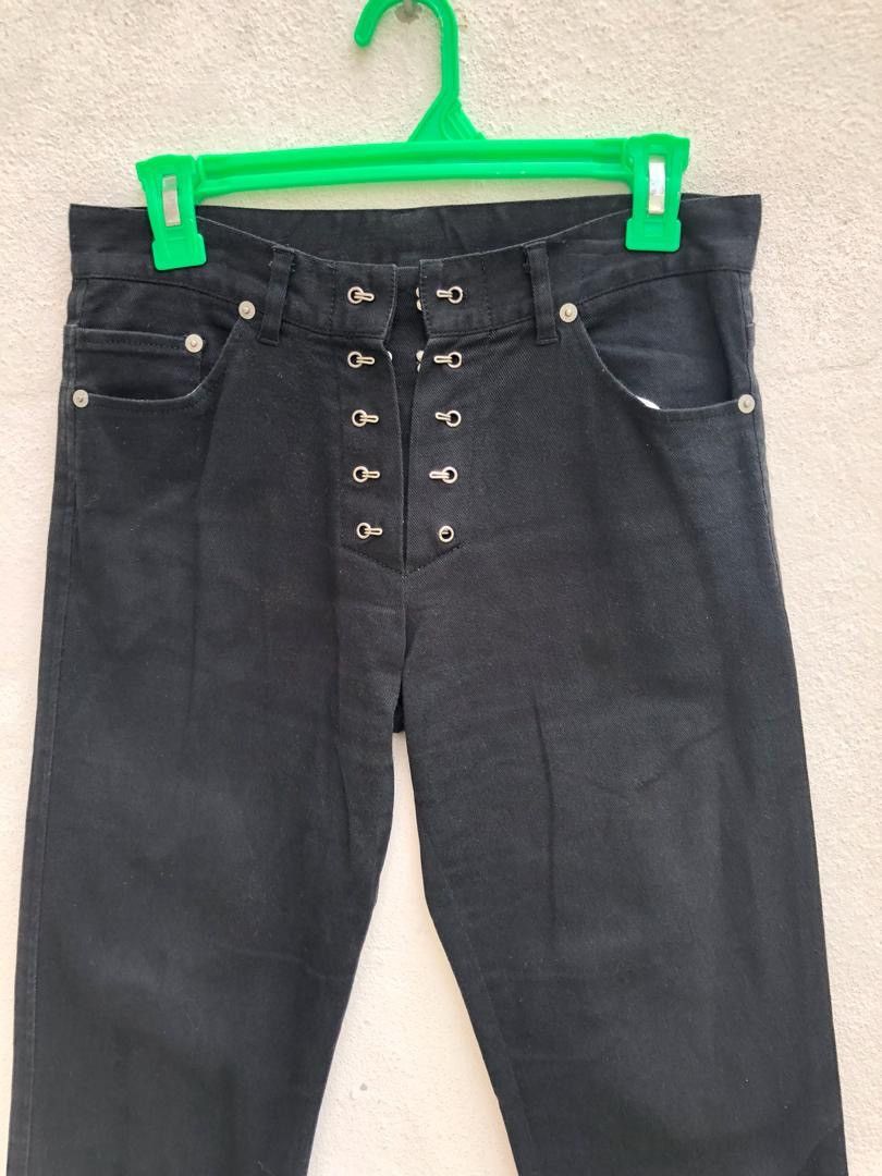 Jean Paul Gaultier Jean Paul Gaultier Black Pant Size US 28 / EU 44 - 2 Thumbnail