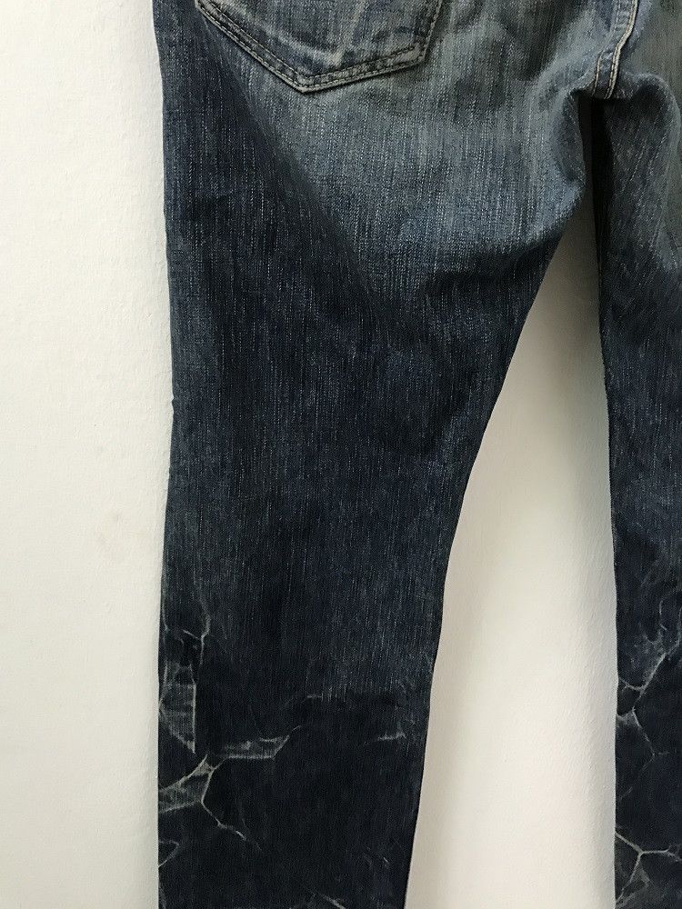 Hysteric Glamour × Japanese Brand Vintage HG Made in Japan Stone Wash Rips Denim Bush Pant Size US 30 / EU 46 - 12 Thumbnail