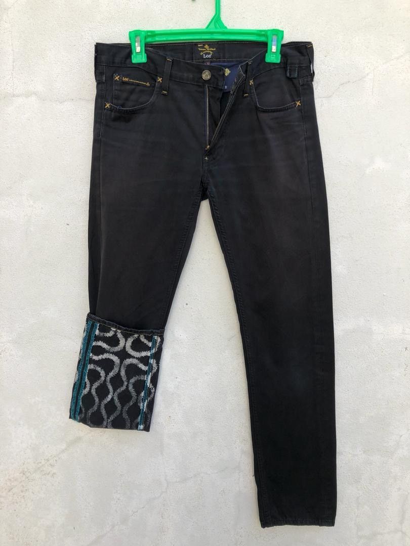 Vivienne Westwood VW X Lee Black Cotton Pant Size US 31 - 8 Thumbnail