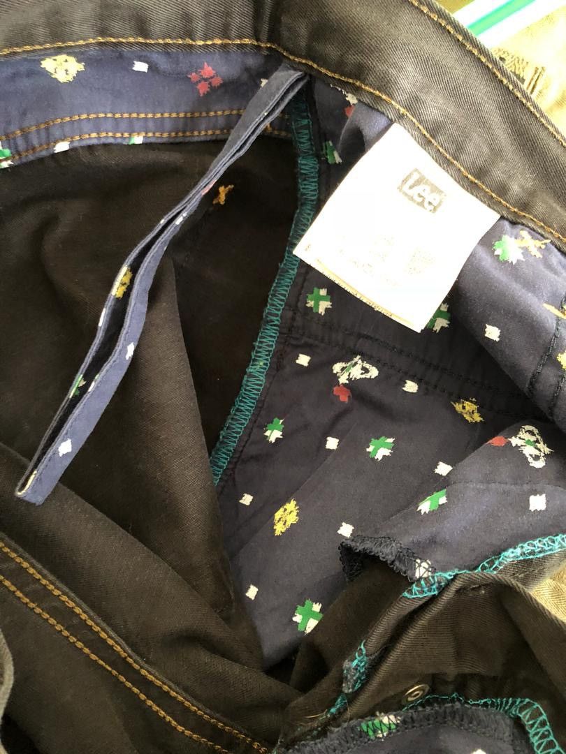 Vivienne Westwood VW X Lee Black Cotton Pant Size US 31 - 16 Thumbnail