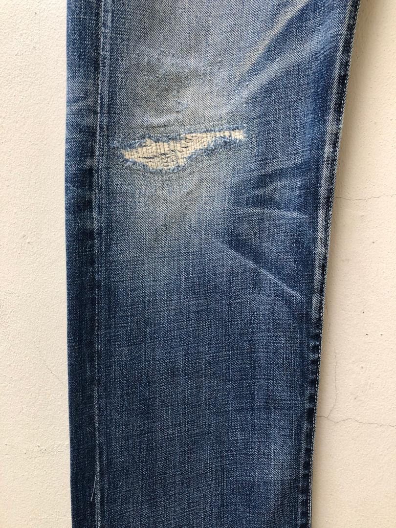 Japanese Brand × LVC × Vintage 2005 Levi’s LVC Japan Rips Distressed Selvedge Denim Size US 31 - 7 Thumbnail