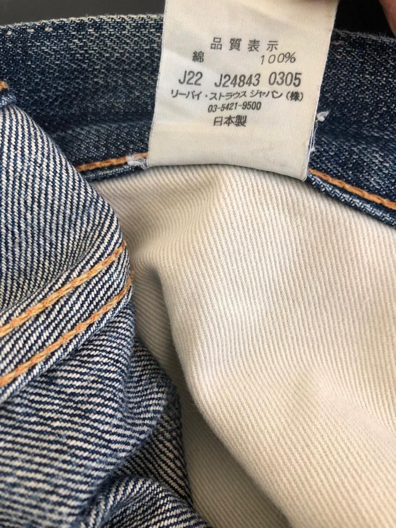 Japanese Brand × LVC × Vintage 2005 Levi’s LVC Japan Rips Distressed Selvedge Denim Size US 31 - 24 Thumbnail