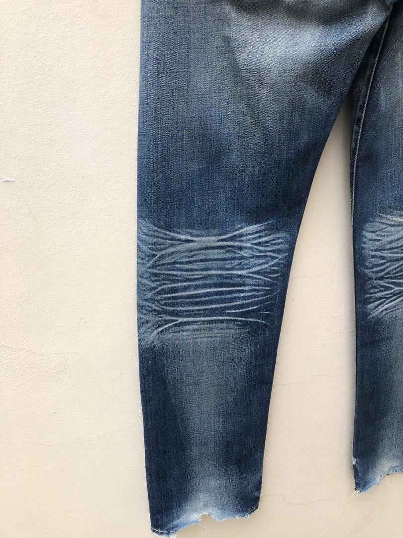 Japanese Brand × LVC × Vintage 2005 Levi’s LVC Japan Rips Distressed Selvedge Denim Size US 31 - 16 Thumbnail