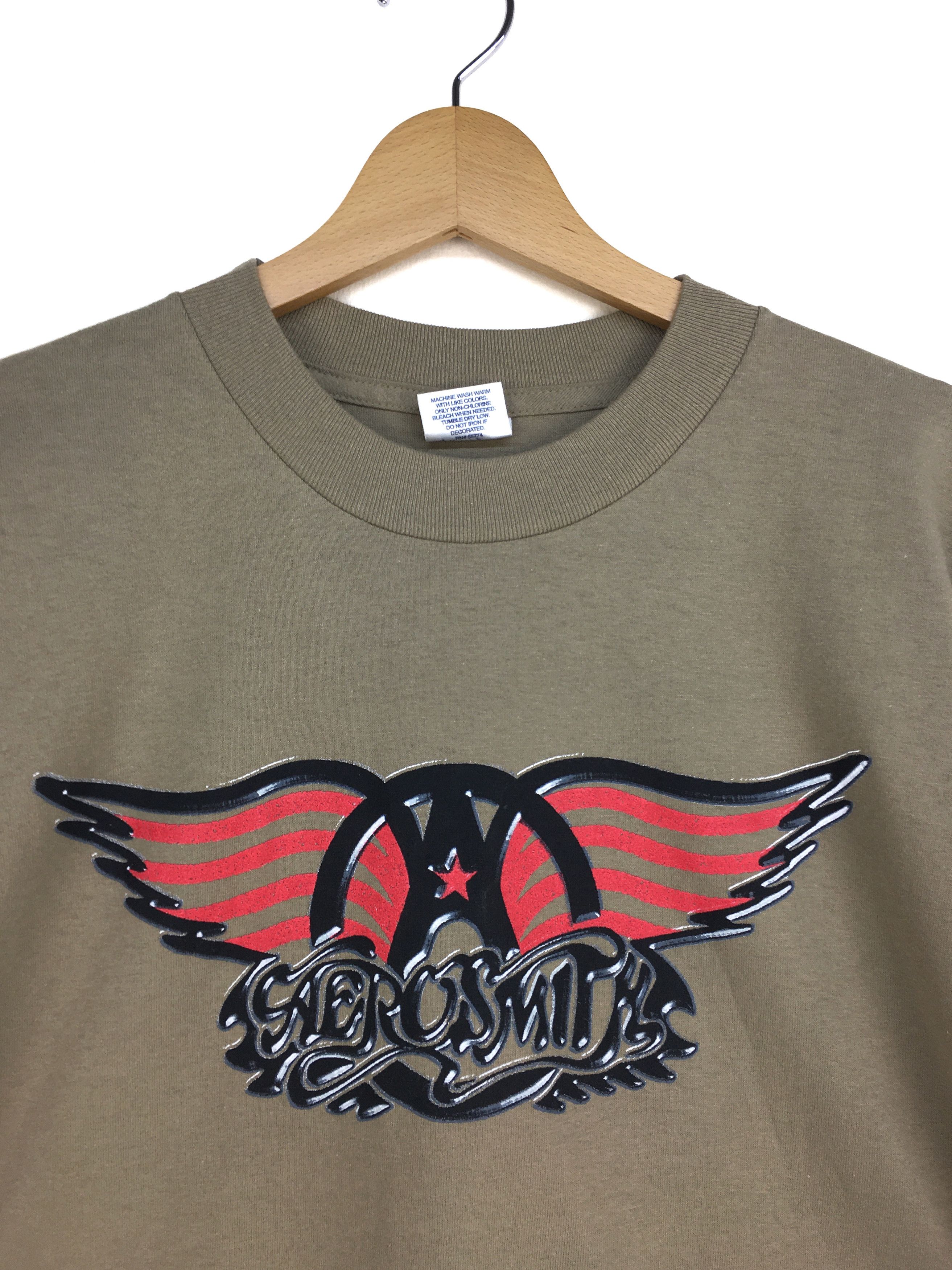 Aerosmith Vintage 90s AEROSMITH World Tour 1999 Band Shirt Size US L / EU 52-54 / 3 - 2 Thumbnail