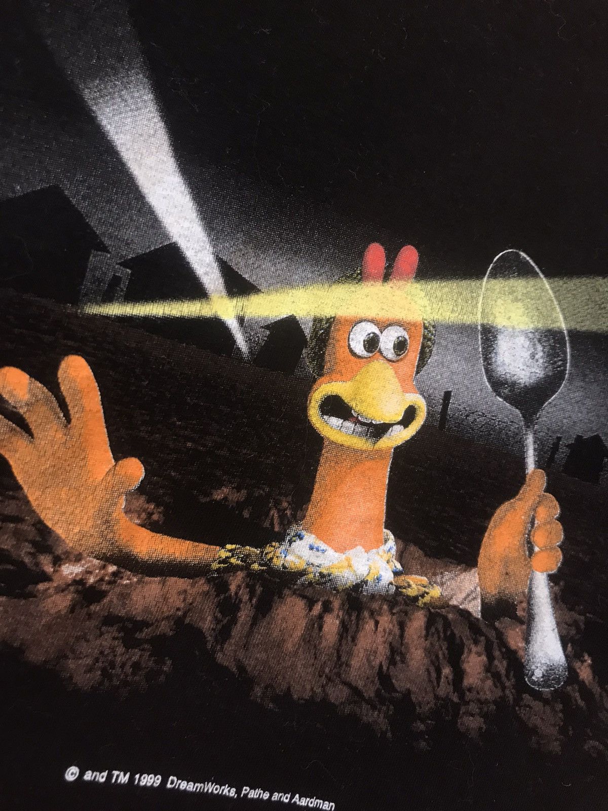 Cartoon Network 1999 Vintage 90’s Chicken Run t-shirt Size US S / EU 44-46 / 1 - 2 Thumbnail
