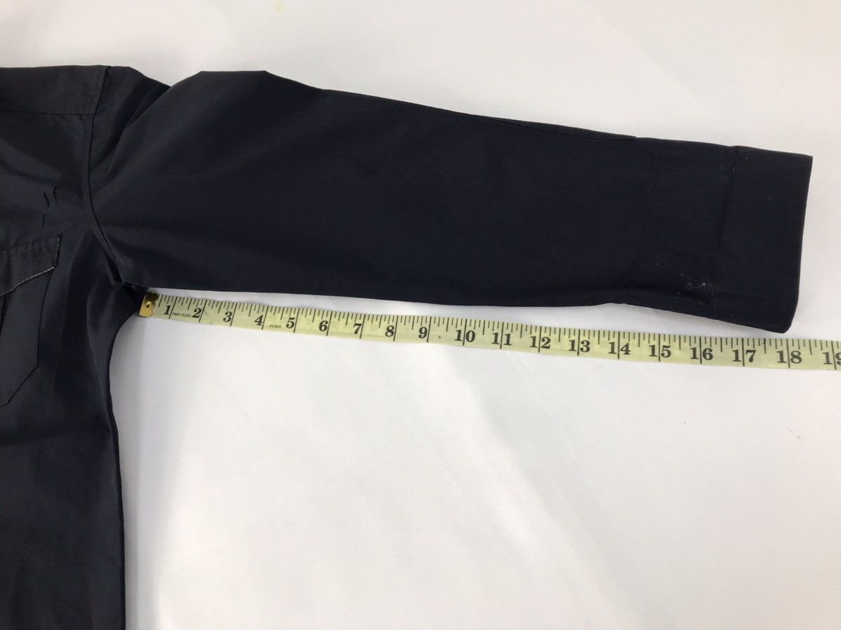 Burberry Black Label Nova Check Monogram Button Up R363j