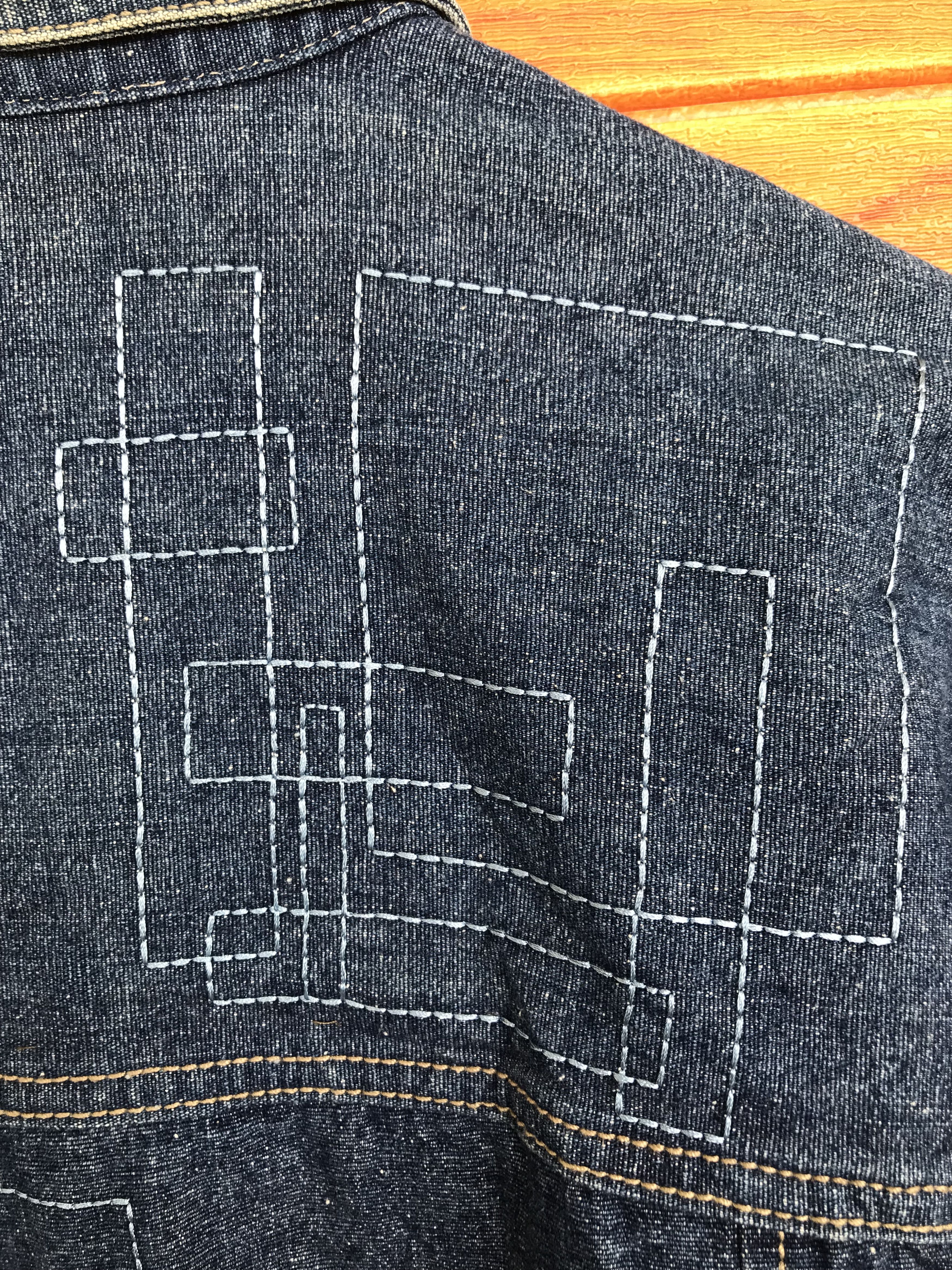 Vintage Baggy Jeans Outkash Embroidered Work Denim Jacket Y2k Size US XL / EU 56 / 4 - 18 Thumbnail