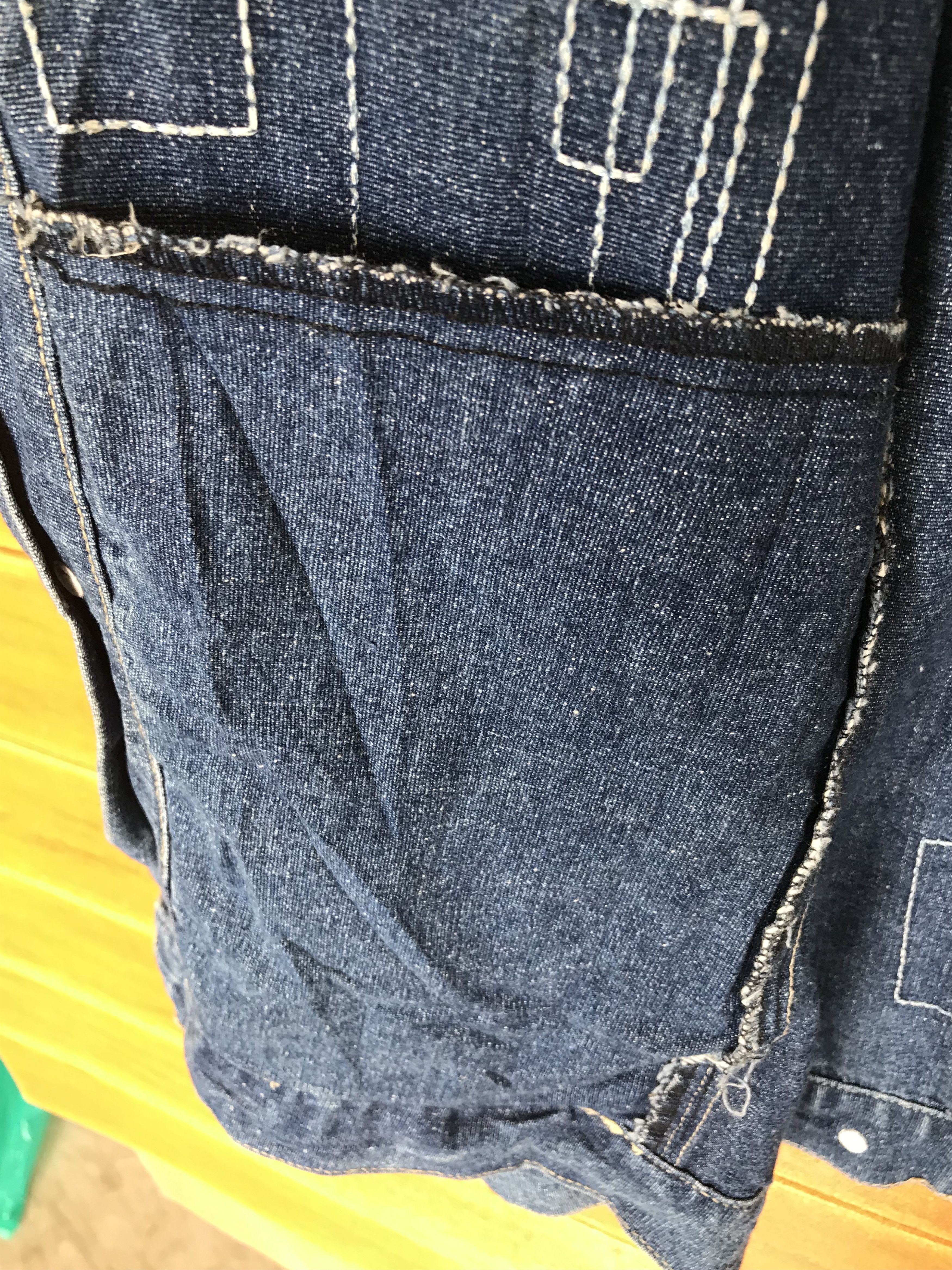 Vintage Baggy Jeans Outkash Embroidered Work Denim Jacket Y2k Size US XL / EU 56 / 4 - 24 Thumbnail