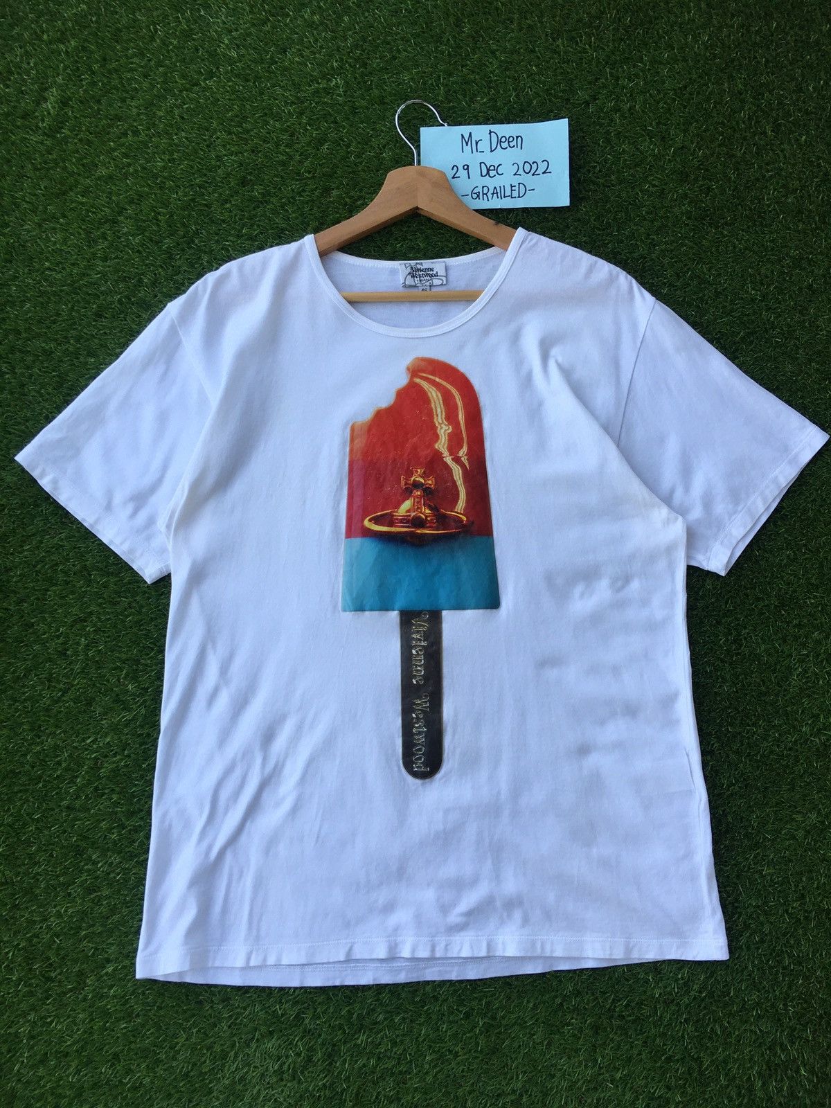 Vivienne Westwood RARE!! Vintage Vivienne westwood Ice Cream T shirt Size US M / EU 48-50 / 2 - 2 Thumbnail