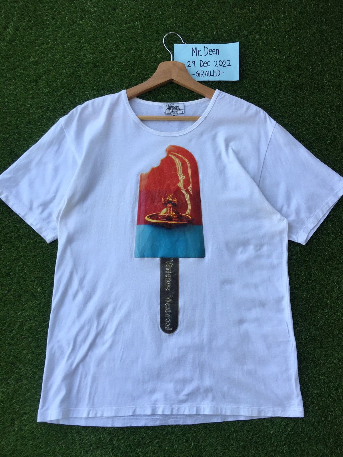 Vivienne Westwood RARE!! Vintage Vivienne westwood Ice Cream T shirt Size US M / EU 48-50 / 2 - 5 Thumbnail