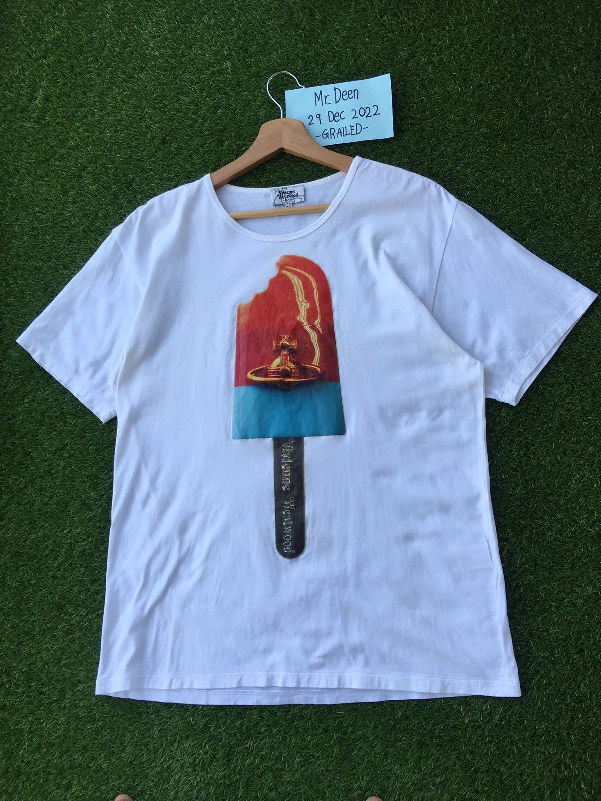 Vivienne Westwood RARE!! Vintage Vivienne westwood Ice Cream T shirt Size US M / EU 48-50 / 2 - 4 Thumbnail