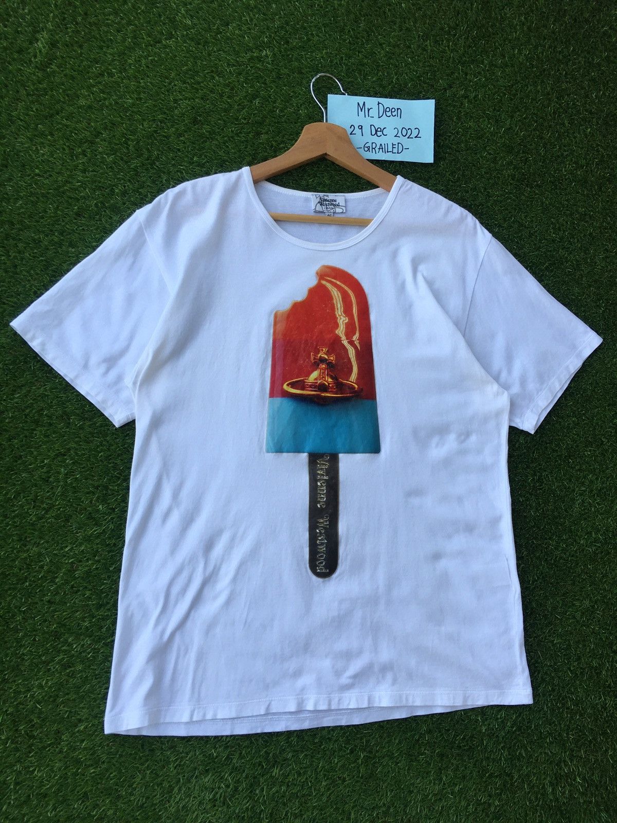 Vivienne Westwood RARE!! Vintage Vivienne westwood Ice Cream T shirt Size US M / EU 48-50 / 2 - 3 Thumbnail