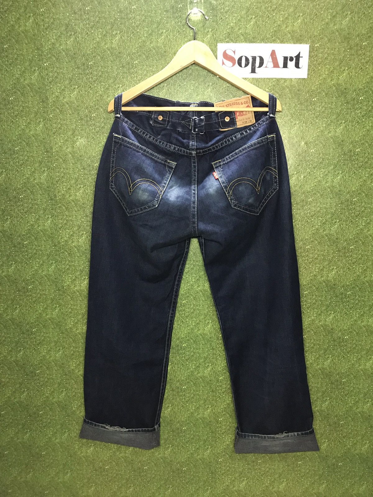 Levi's × Vintage Vintage Levi’s Jeans Design Bucket Back Size US 29 - 6 Thumbnail