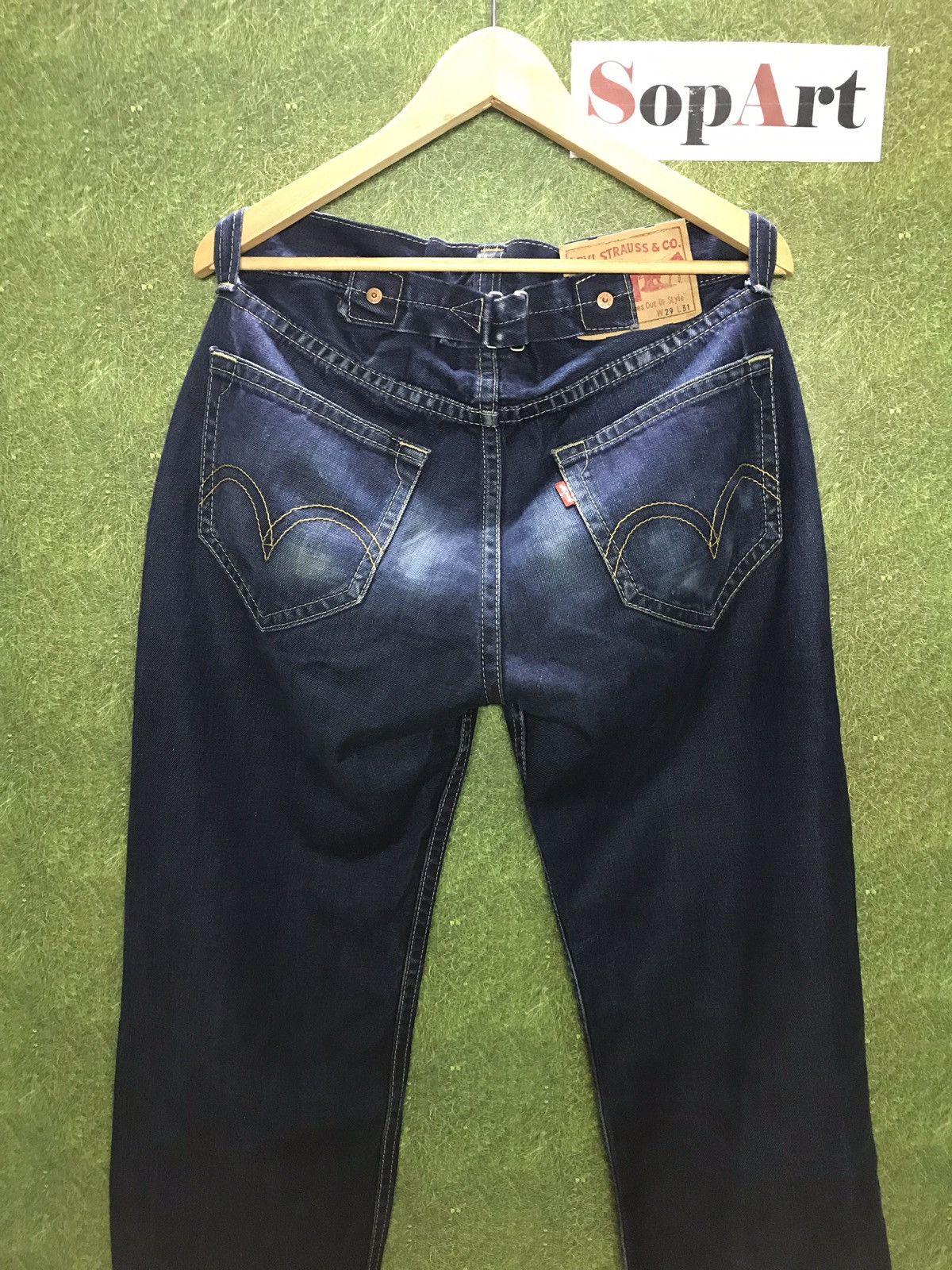 Levi's × Vintage Vintage Levi’s Jeans Design Bucket Back Size US 29 - 7 Thumbnail