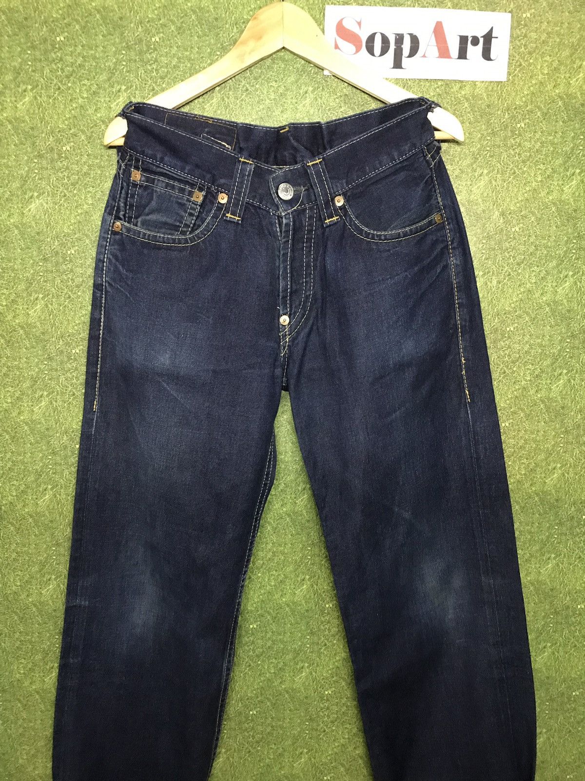 Levi's × Vintage Vintage Levi’s Jeans Design Bucket Back Size US 29 - 2 Thumbnail