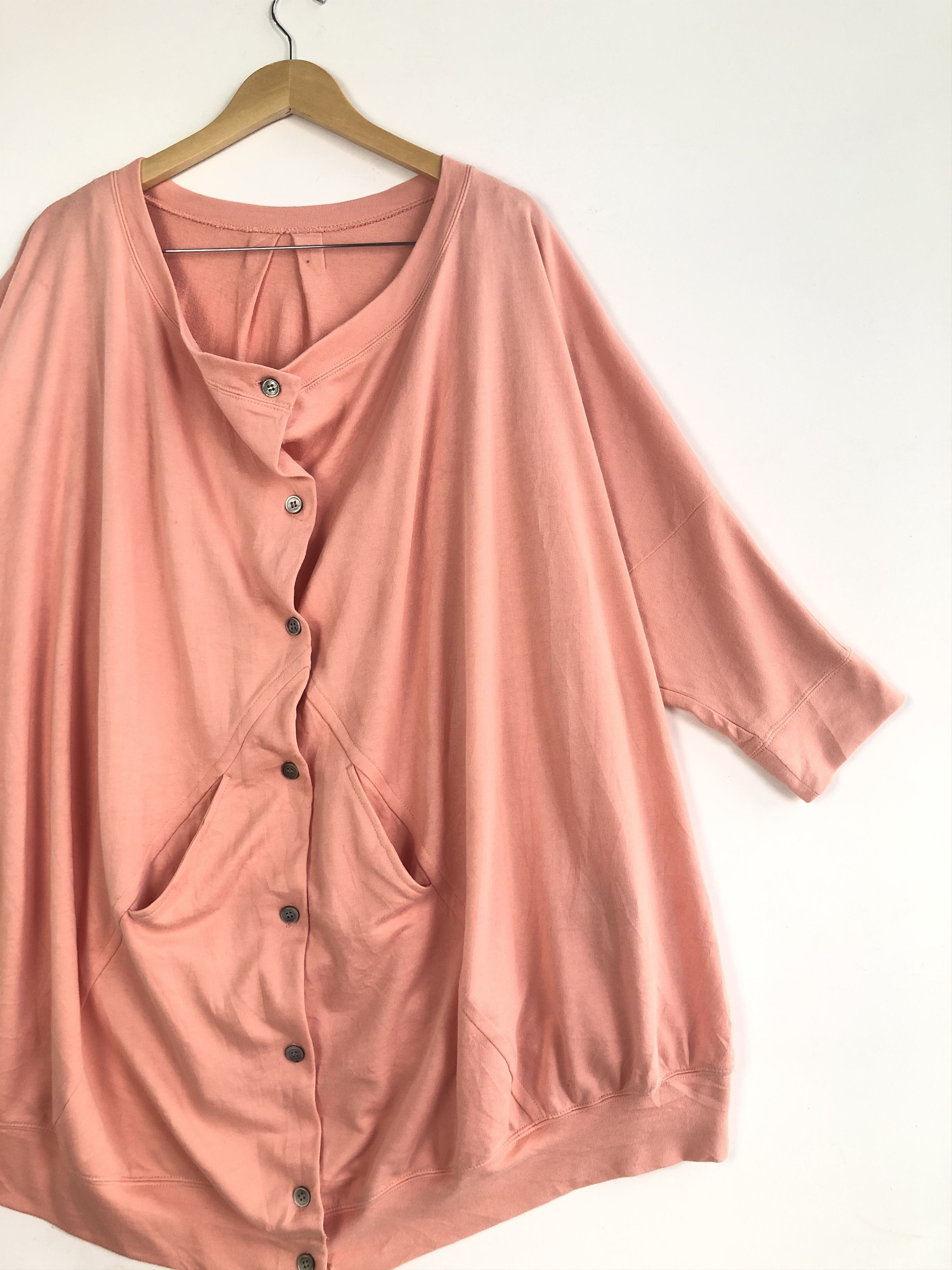 Issey Miyake RARE OVERSIZED WINGSUIT STYLE HIGH LOW CARDIGAN Size XL / US 12-14 / IT 48-50 - 3 Thumbnail