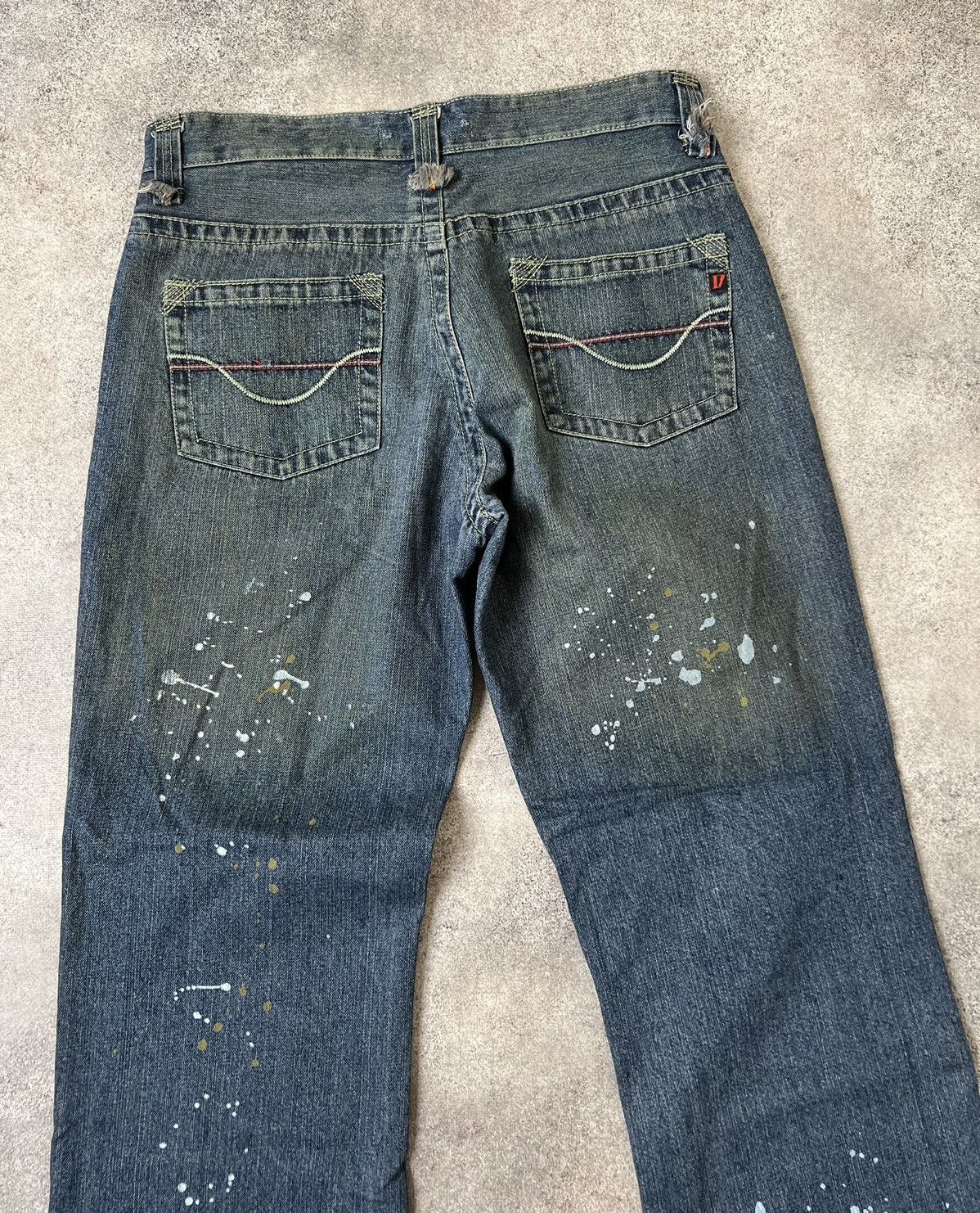 Other Vintage painted jeans Size US 32 / EU 48 - 6 Thumbnail