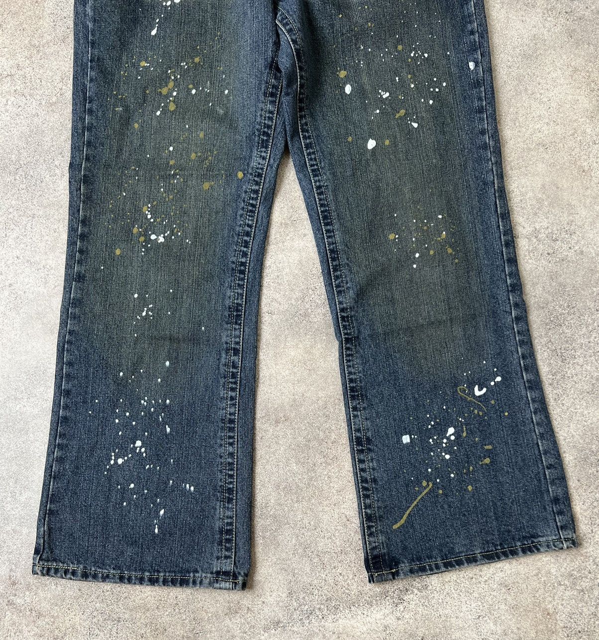 Other Vintage painted jeans Size US 32 / EU 48 - 2 Thumbnail