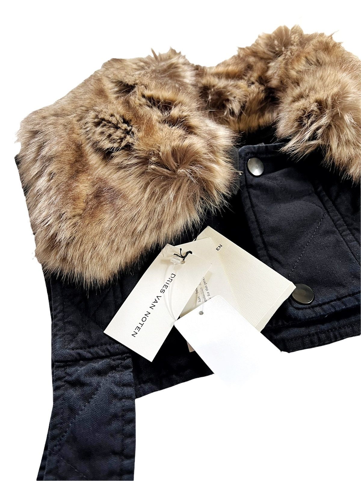 Dries Van Noten 2015 Faux Fur Holster Harness Size US M / EU 48-50 / 2 - 2 Thumbnail