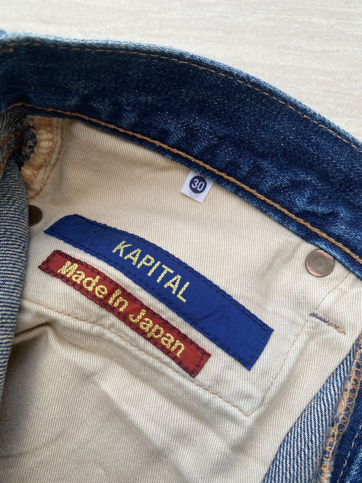 Japanese Brand vintage kapital jeans Size 30" / US 8 / IT 44 - 7 Thumbnail