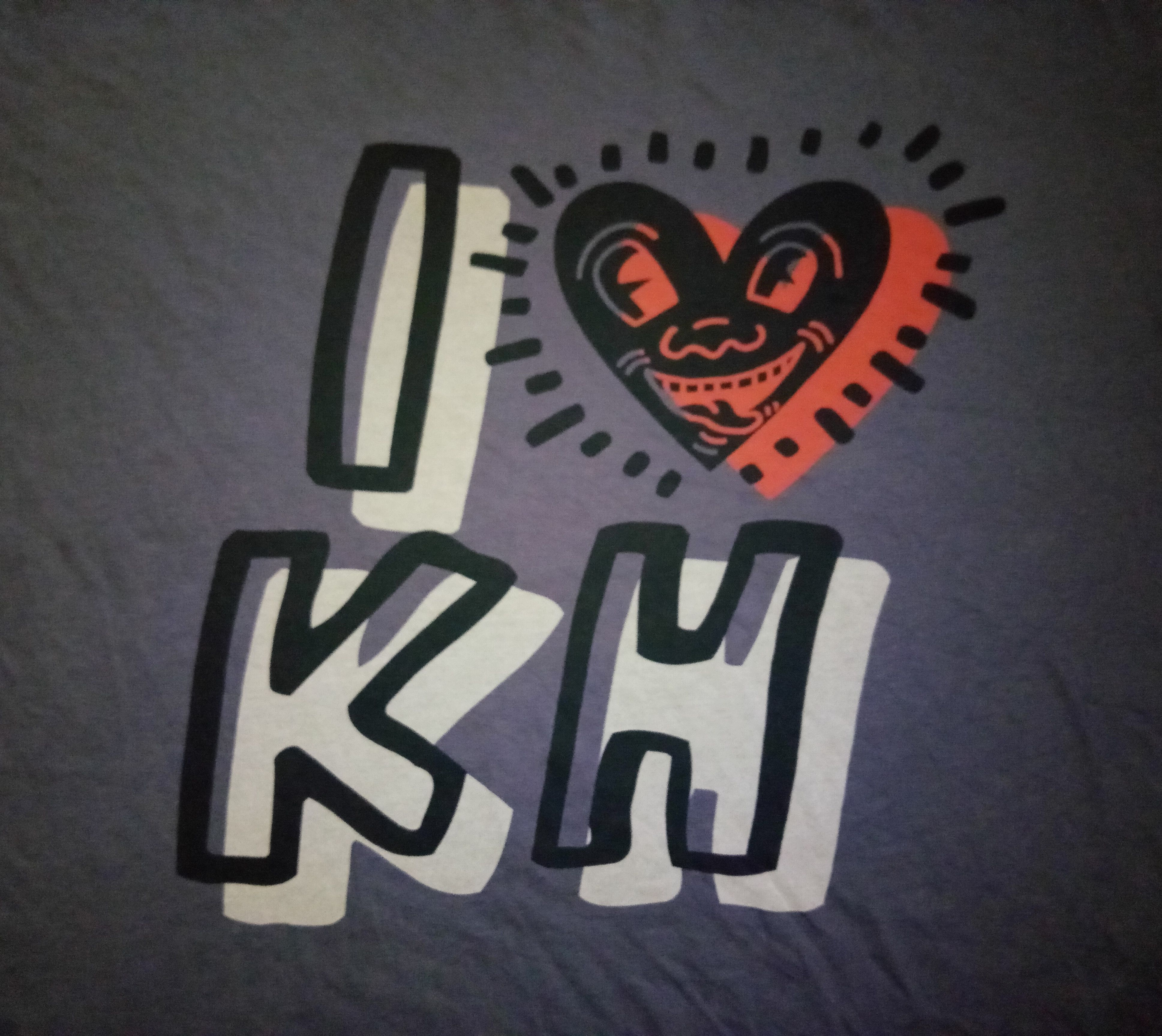 Keith Haring × Uniqlo SALE!! Keith Haring tshirt pop art Andy Warhol Basquiat Size US XL / EU 56 / 4 - 1 Thumbnail