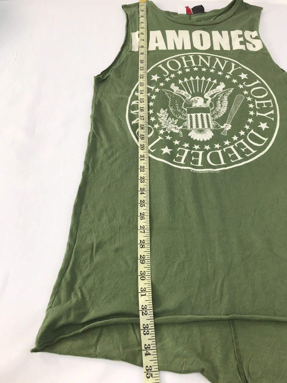 Band Tees × Divided Divided Ramones Big Logo Tank Top Sleeveless Tee Printed Size US S / EU 44-46 / 1 - 10 Thumbnail