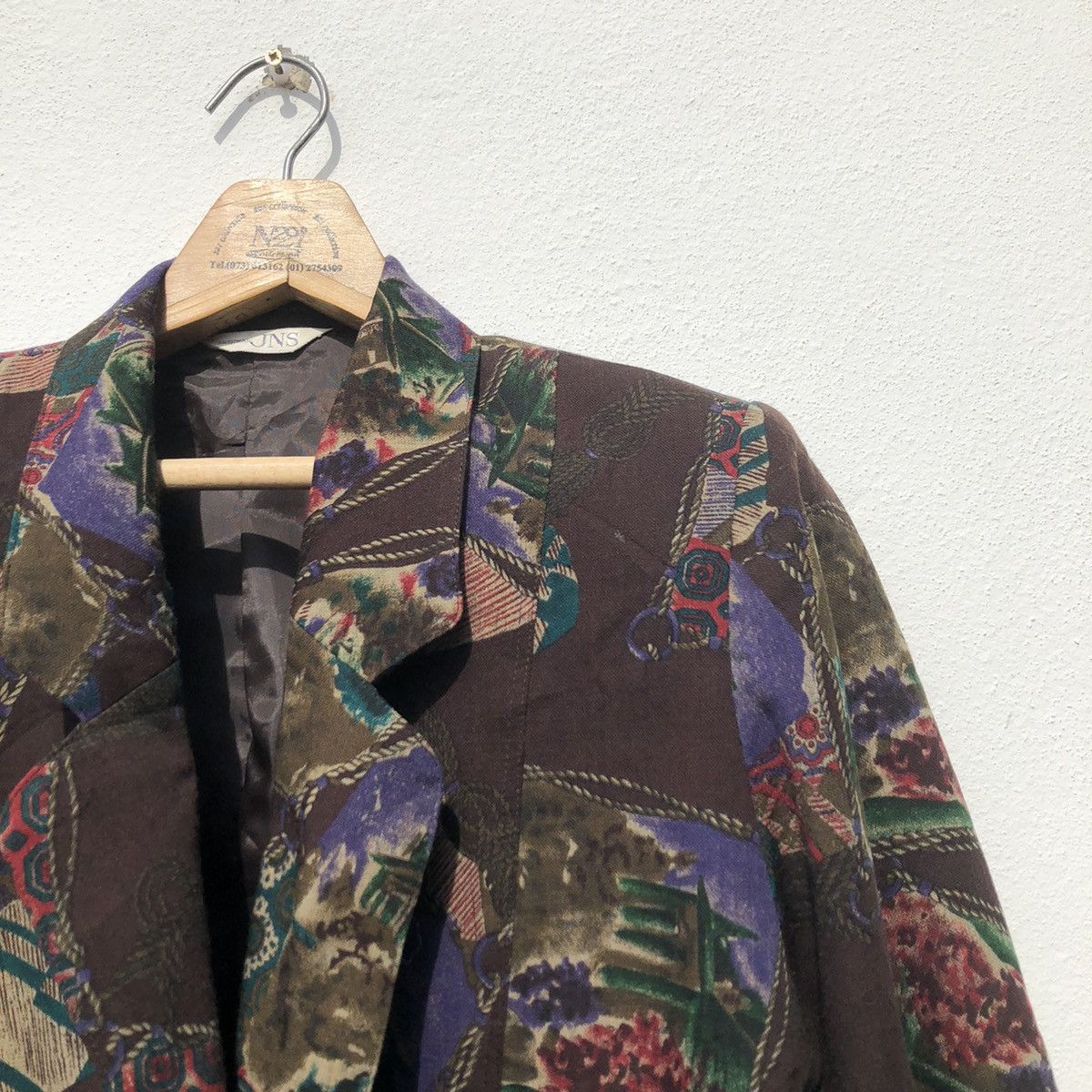 Japanese Brand Original JNS by Japanese Brand Double Collar Coat Size US M / EU 48-50 / 2 - 4 Thumbnail