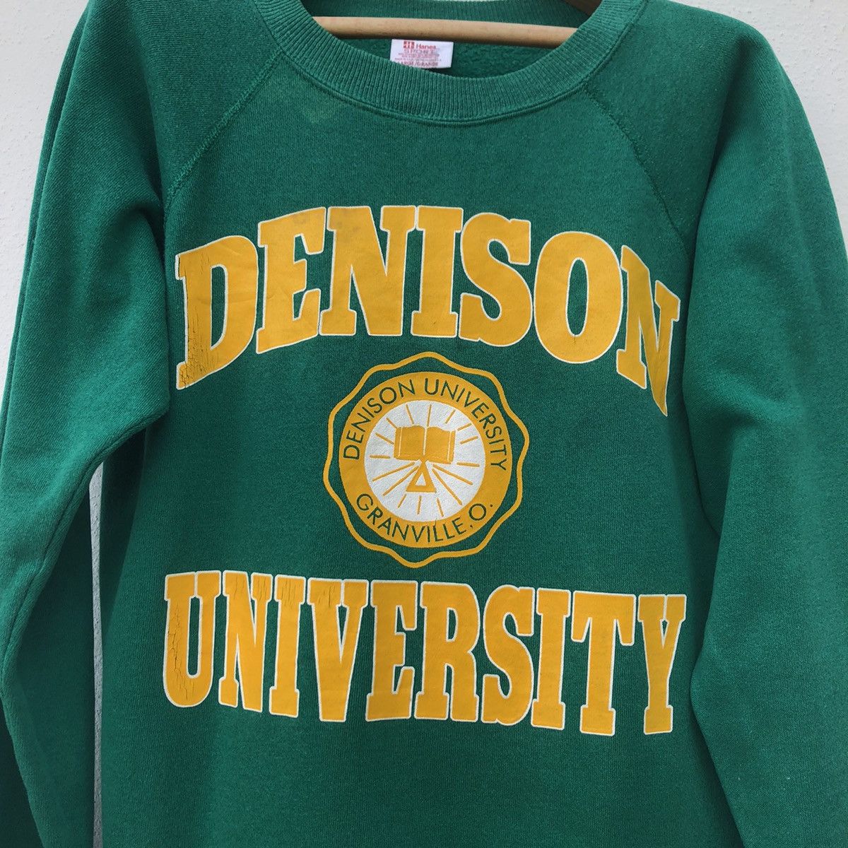 Hanes Vintage Denison University Granville by Hanes Made in USA Size US L / EU 52-54 / 3 - 2 Thumbnail