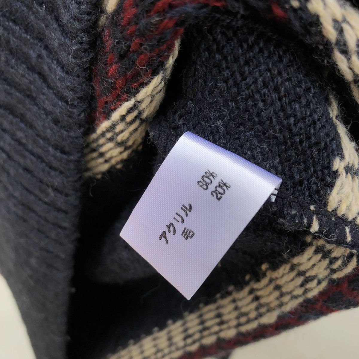 Japanese Brand VINTAGE NAVAJO DESIGN KNITWEAR SWEATSHIRT BY RINALD Size US L / EU 52-54 / 3 - 8 Thumbnail