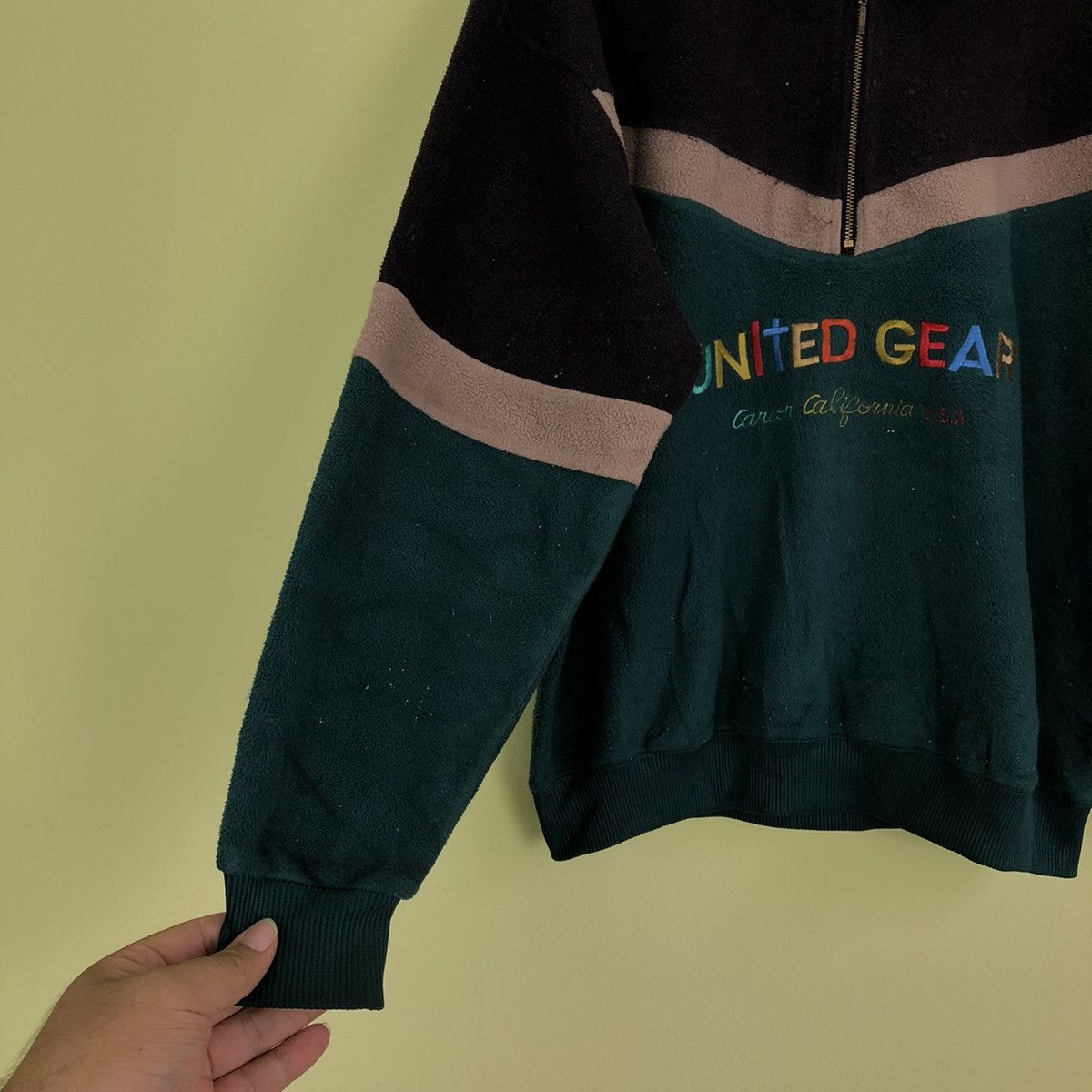 Japanese Brand United Gear Careon USA Sweatshirt Big Logo Size US M / EU 48-50 / 2 - 3 Thumbnail