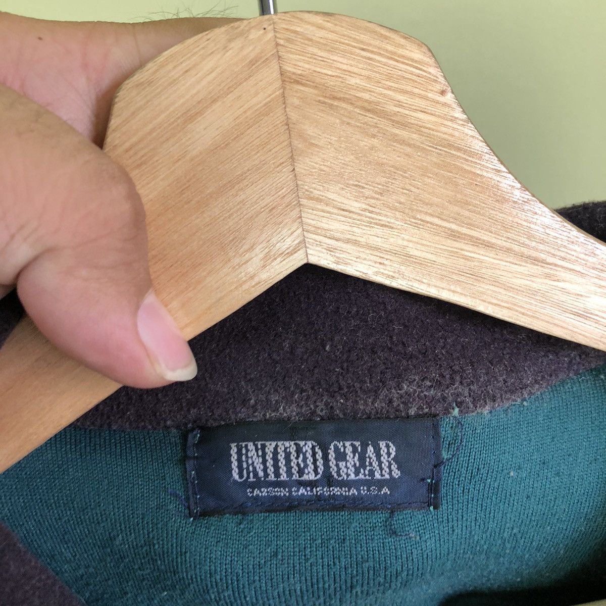 Japanese Brand United Gear Careon USA Sweatshirt Big Logo Size US M / EU 48-50 / 2 - 6 Thumbnail