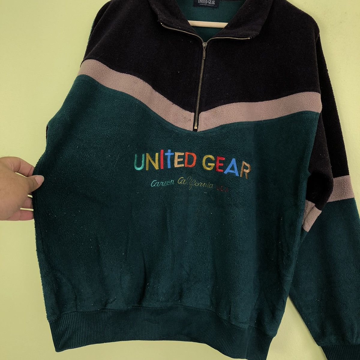Japanese Brand United Gear Careon USA Sweatshirt Big Logo Size US M / EU 48-50 / 2 - 4 Thumbnail