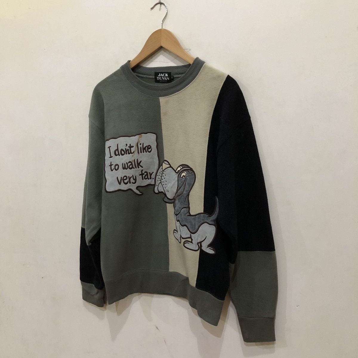 Japanese Brand Jack Duvan Sweatshirt Big Logo Size US M / EU 48-50 / 2 - 2 Thumbnail