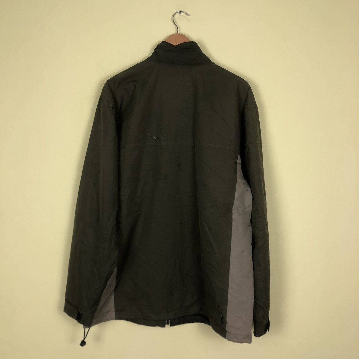 Nike × Vintage Vintage Small Swoosh Nike Jacket Army Colour Size US XL / EU 56 / 4 - 7 Thumbnail