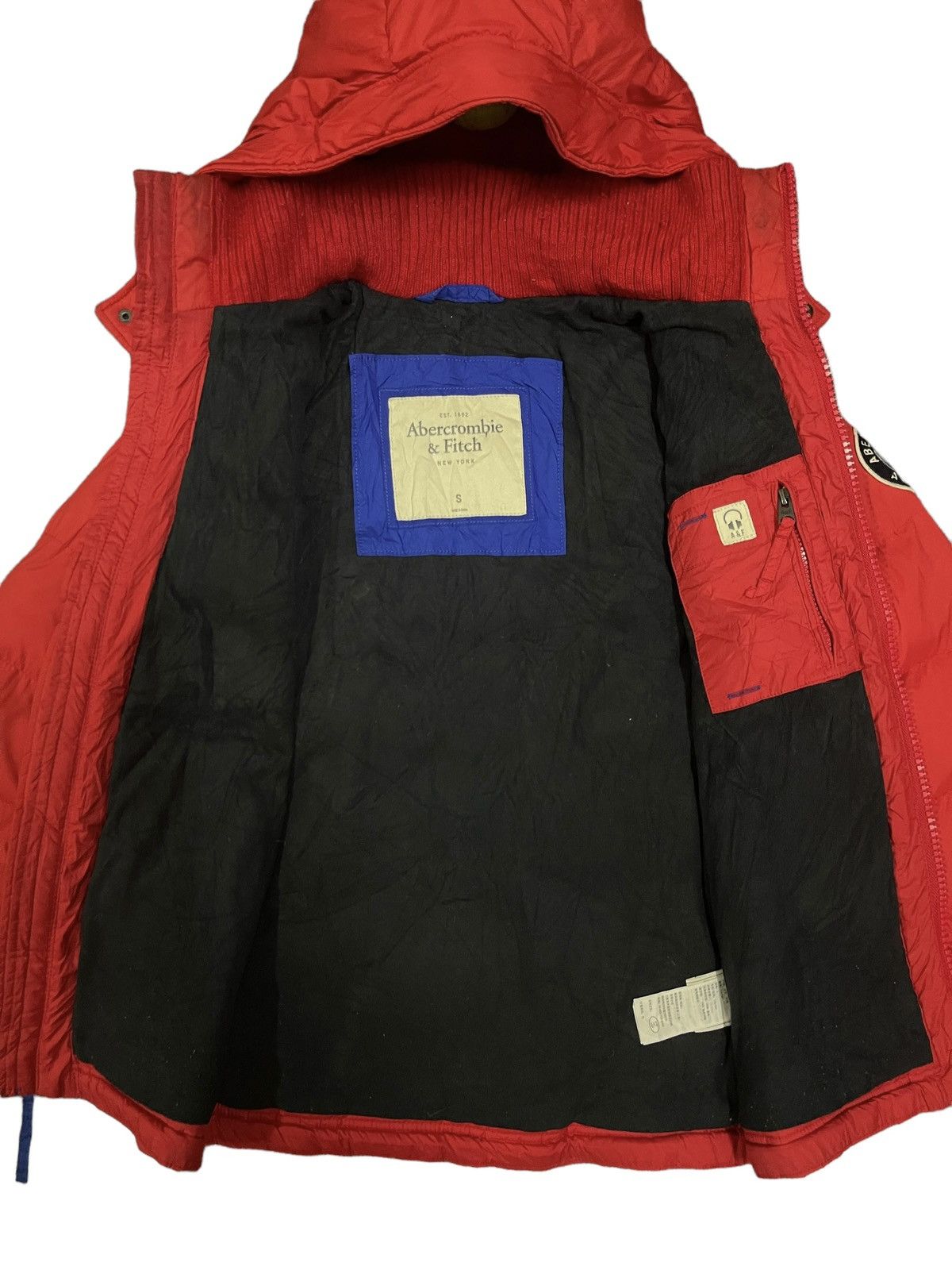 Abercrombie & Fitch Vintage Abercrombie & Fitch Hooded Puffer Down Jacket Size US M / EU 48-50 / 2 - 5 Thumbnail