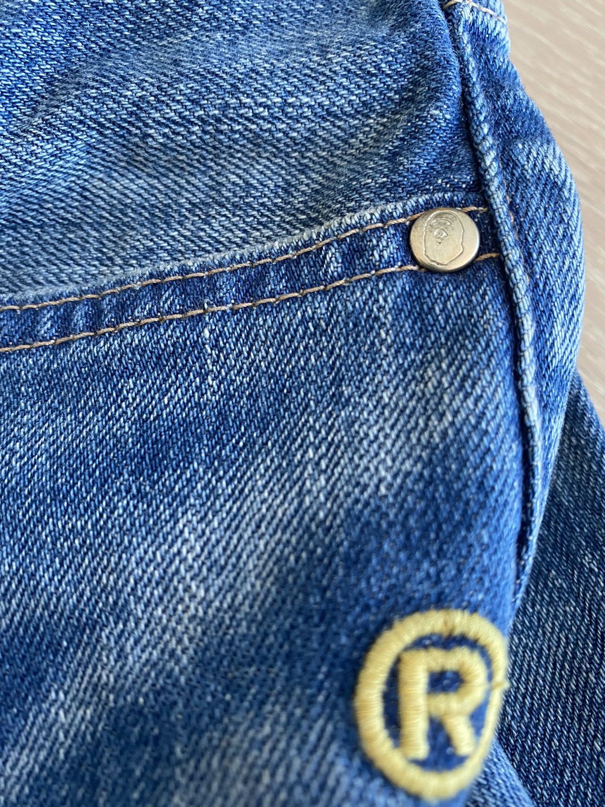 Bape Last drop - 2008 Type-05 Patchwork Selvedge Denim Size US 30 / EU 46 - 9 Thumbnail