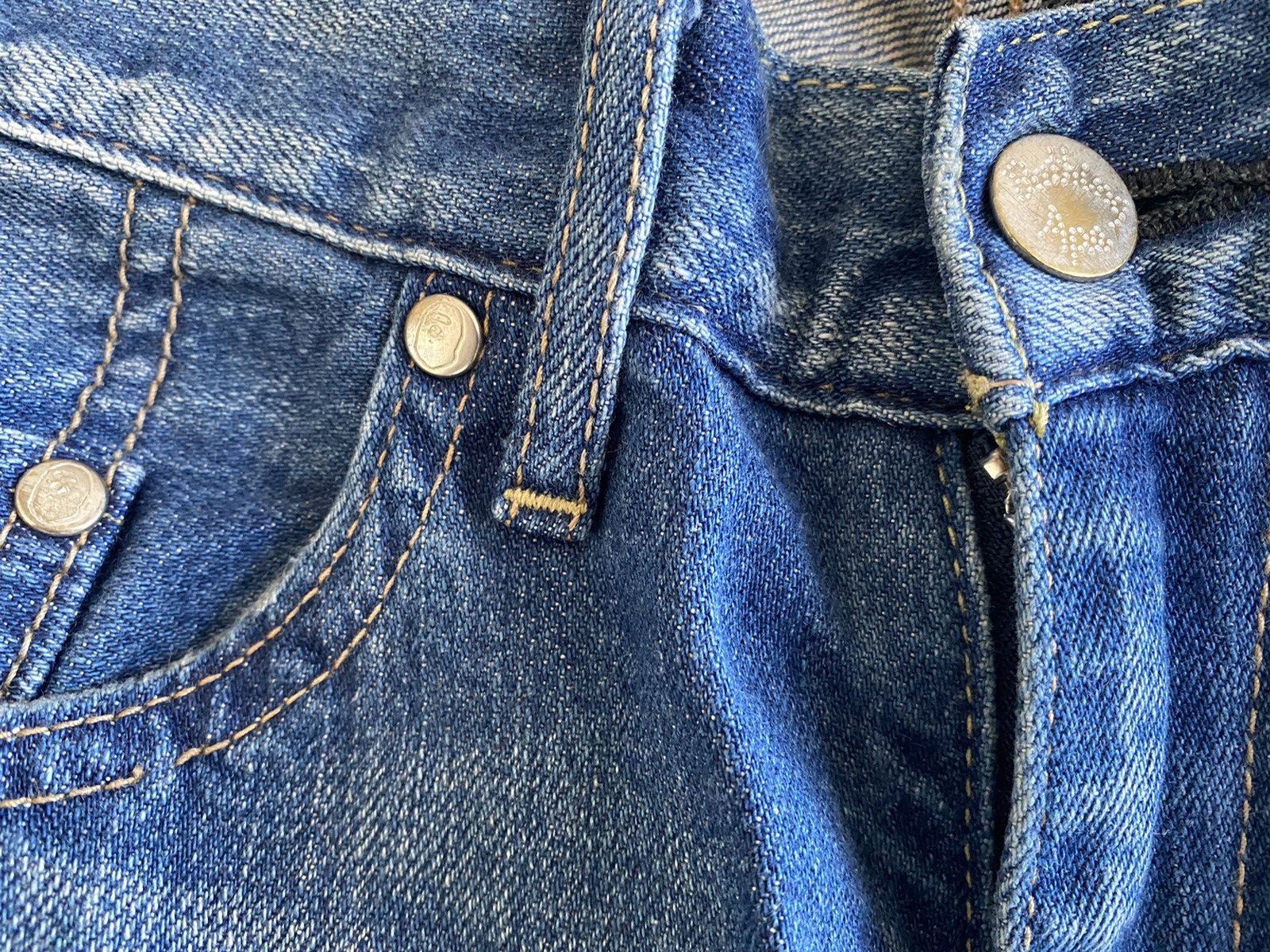 Bape Last drop - 2008 Type-05 Patchwork Selvedge Denim Size US 30 / EU 46 - 7 Thumbnail
