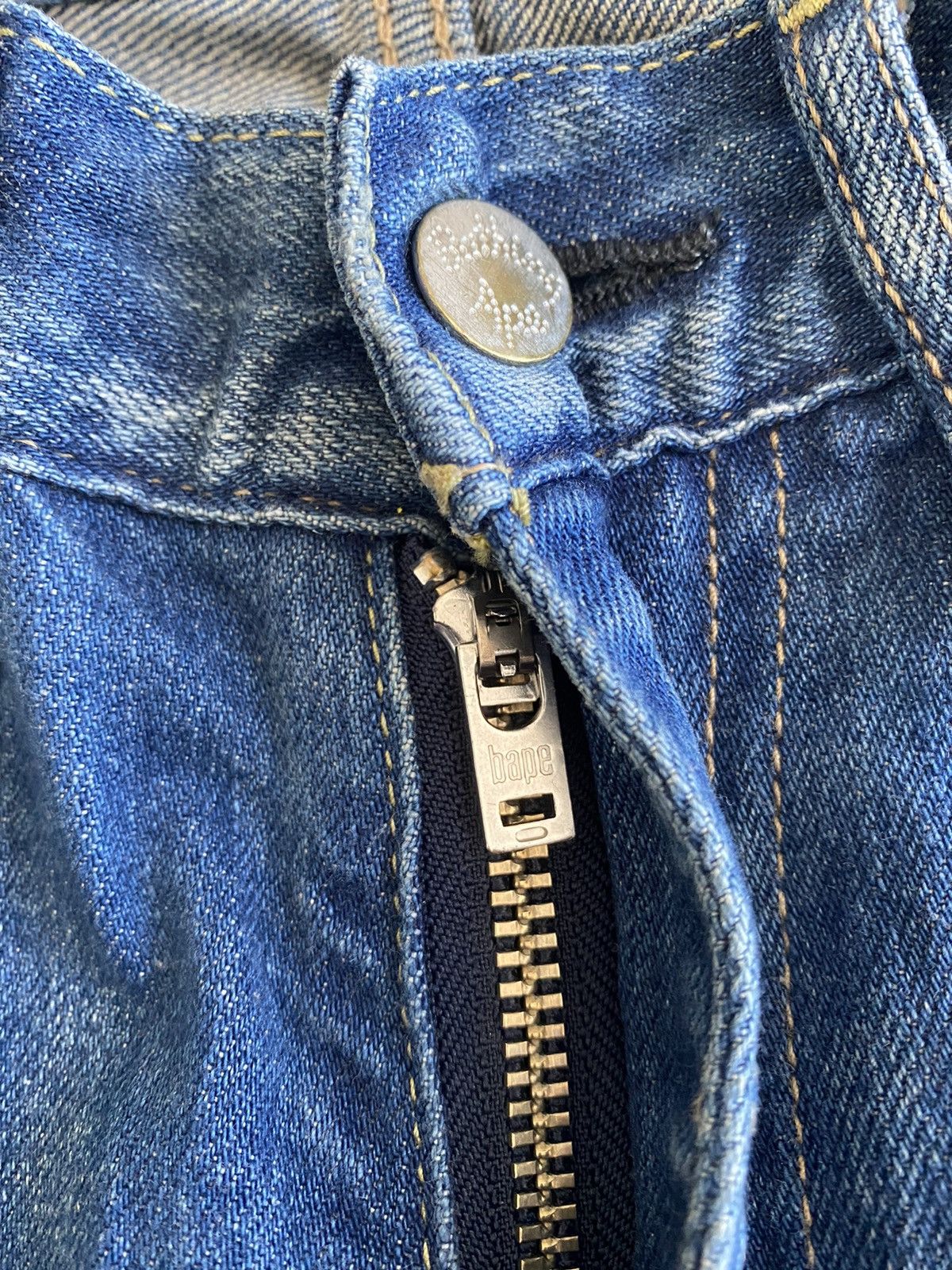 Bape Last drop - 2008 Type-05 Patchwork Selvedge Denim Size US 30 / EU 46 - 8 Thumbnail