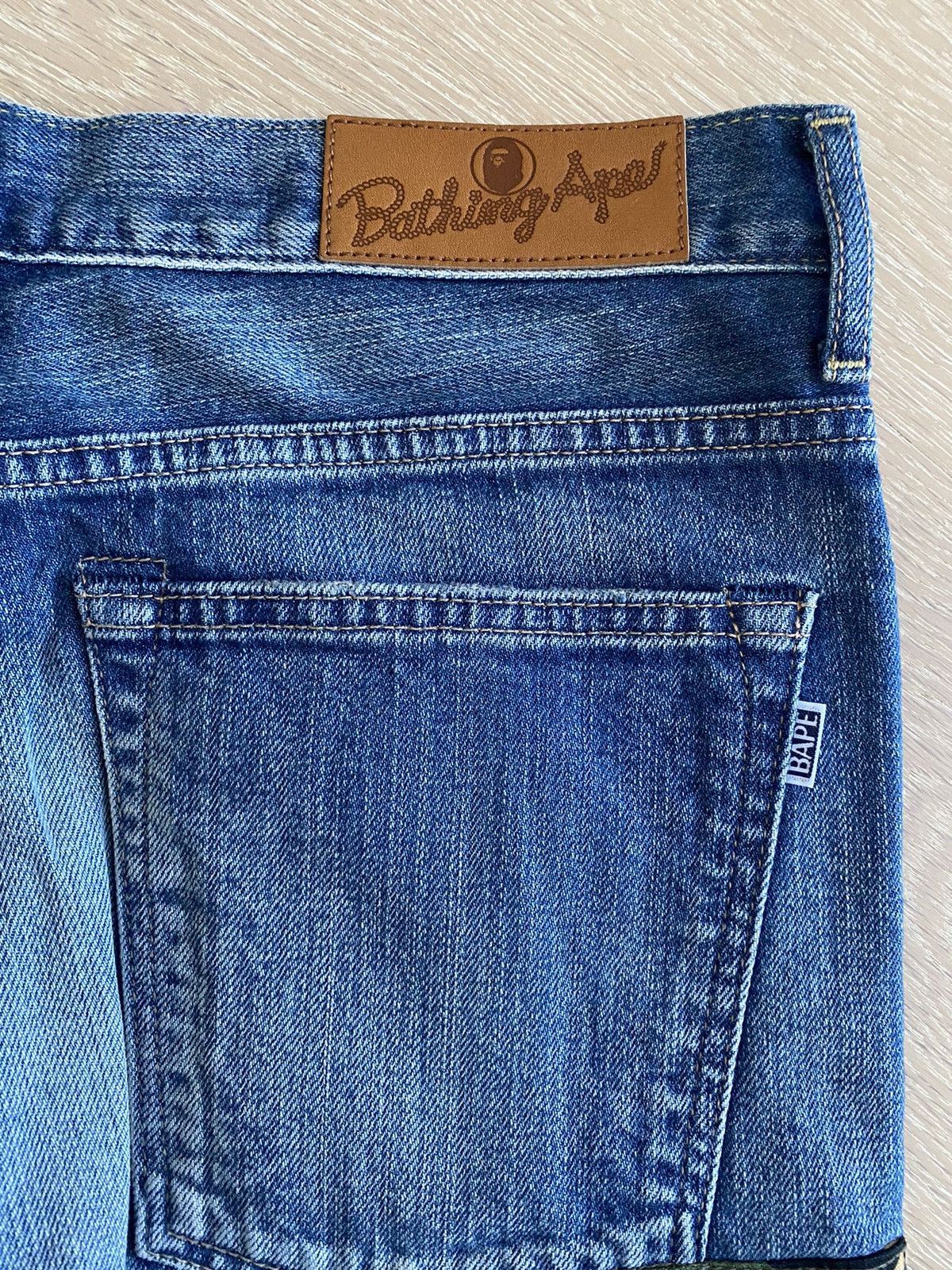 Bape Last drop - 2008 Type-05 Patchwork Selvedge Denim Size US 30 / EU 46 - 5 Thumbnail