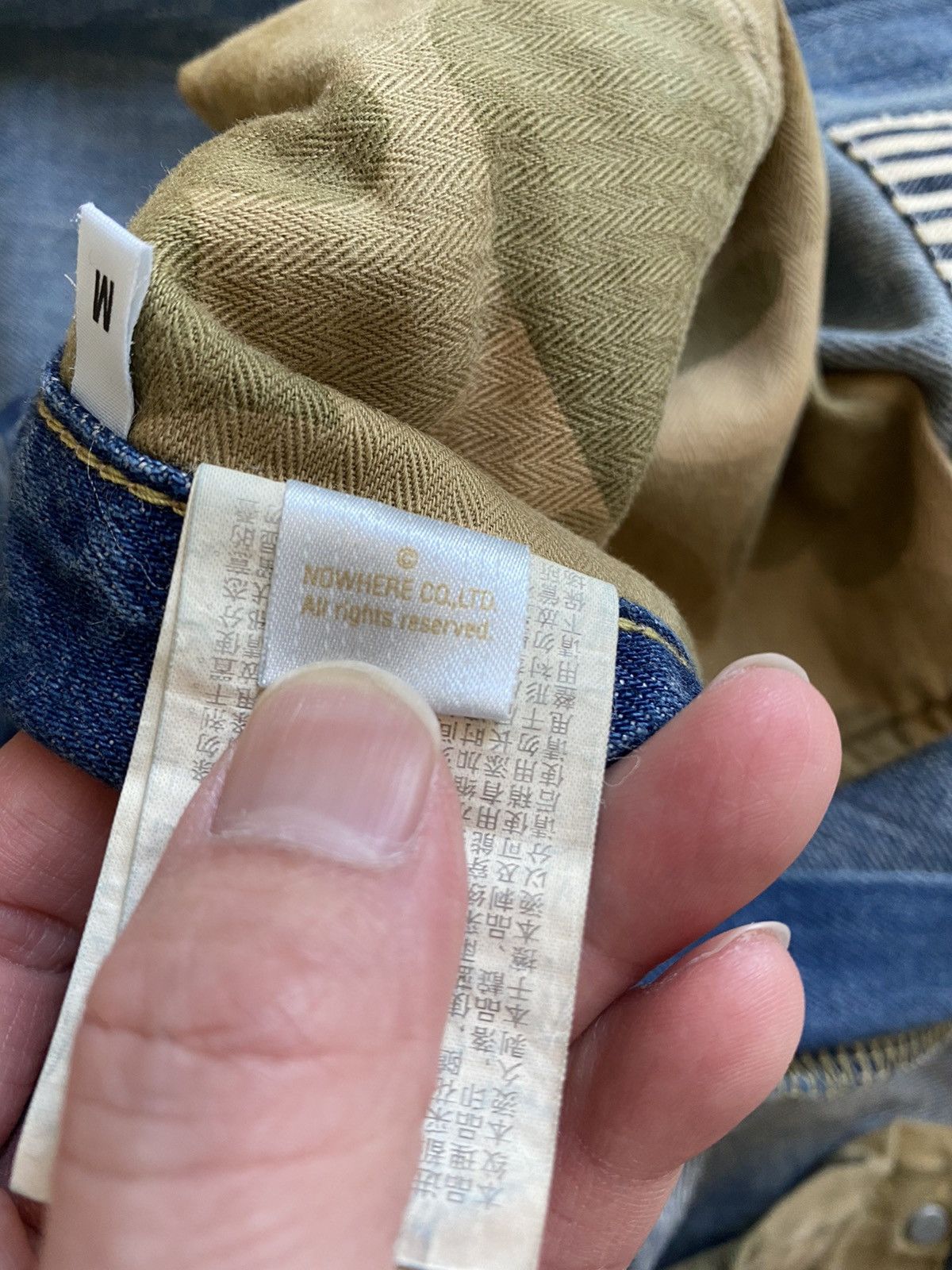Bape Last drop - 2008 Type-05 Patchwork Selvedge Denim Size US 30 / EU 46 - 14 Thumbnail